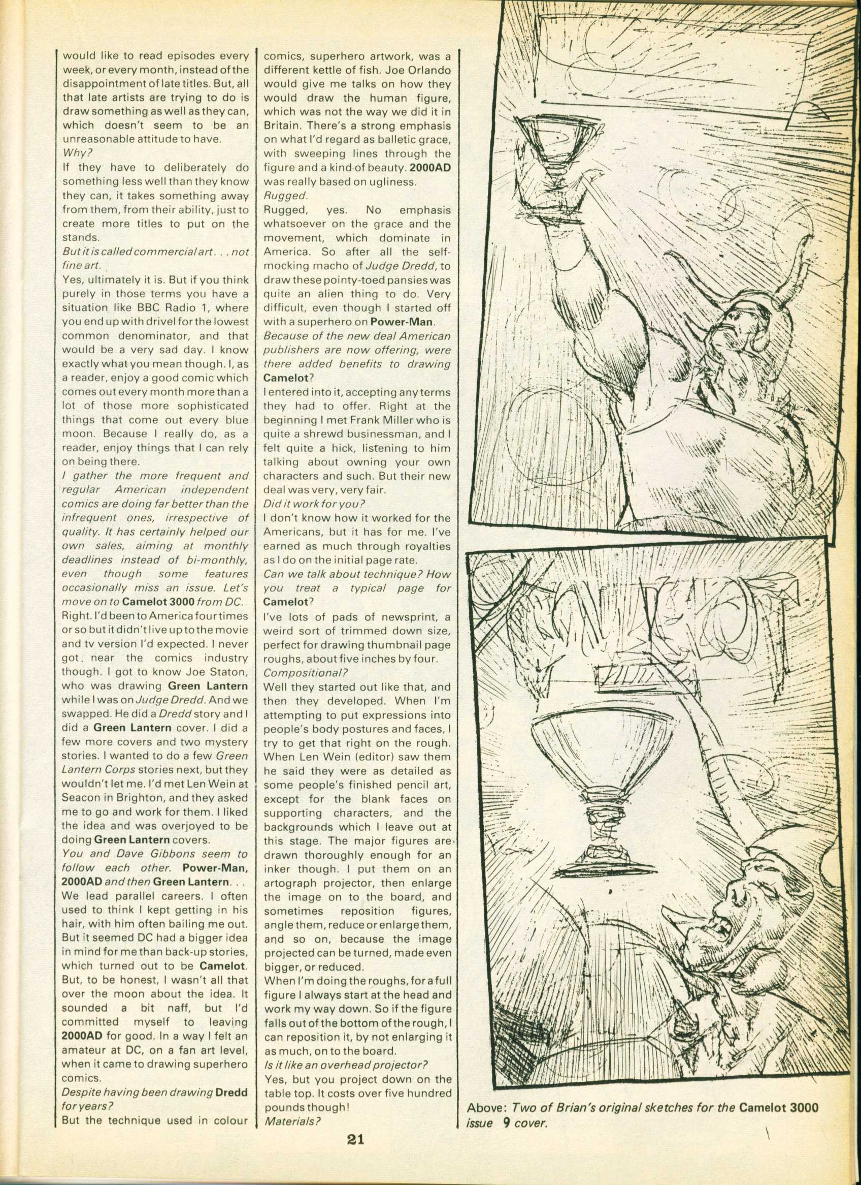 Read online Warrior comic -  Issue #23 - 21
