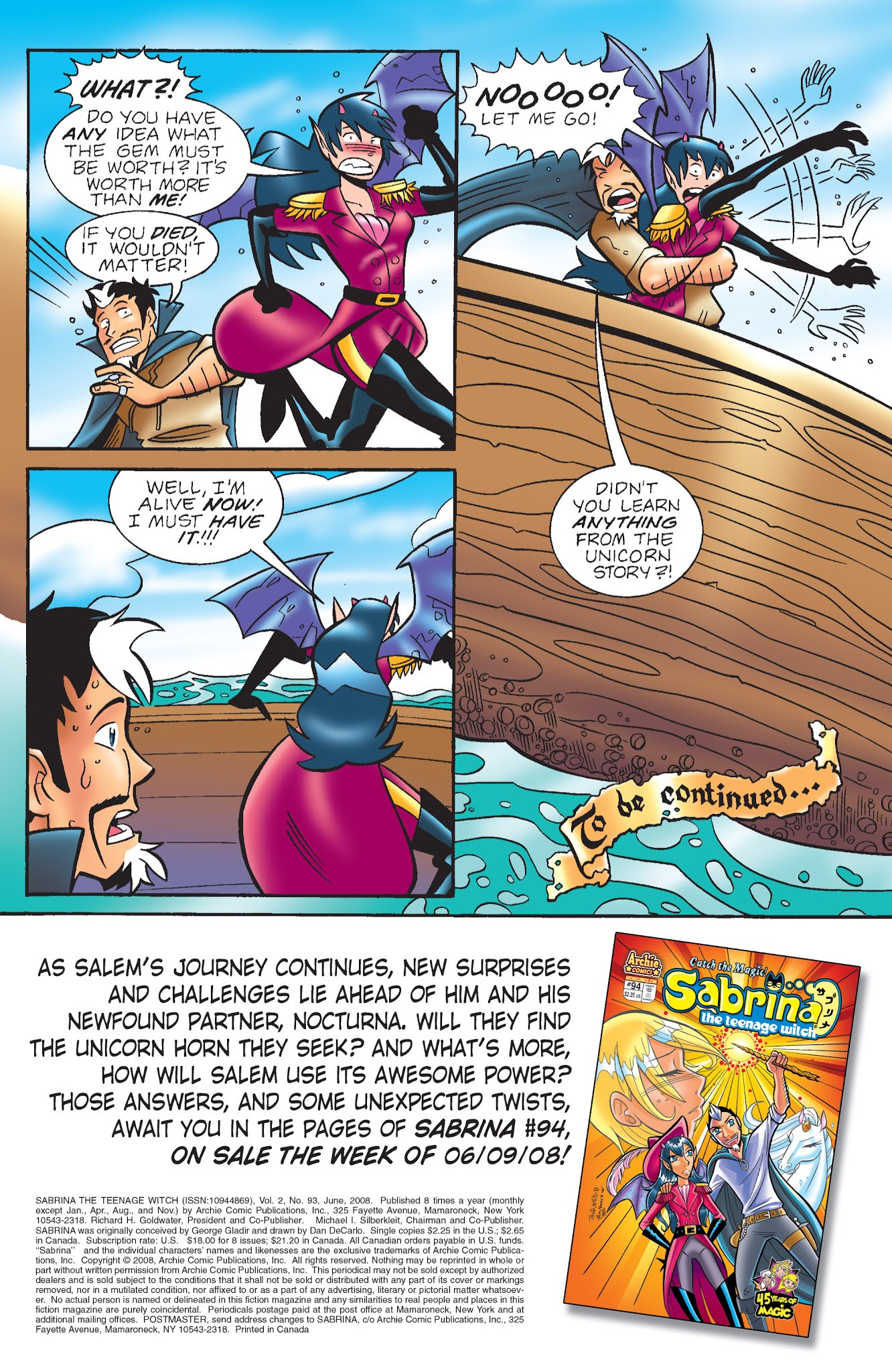 Read online Sabrina the Teenage Witch (2000) comic -  Issue #93 - 23