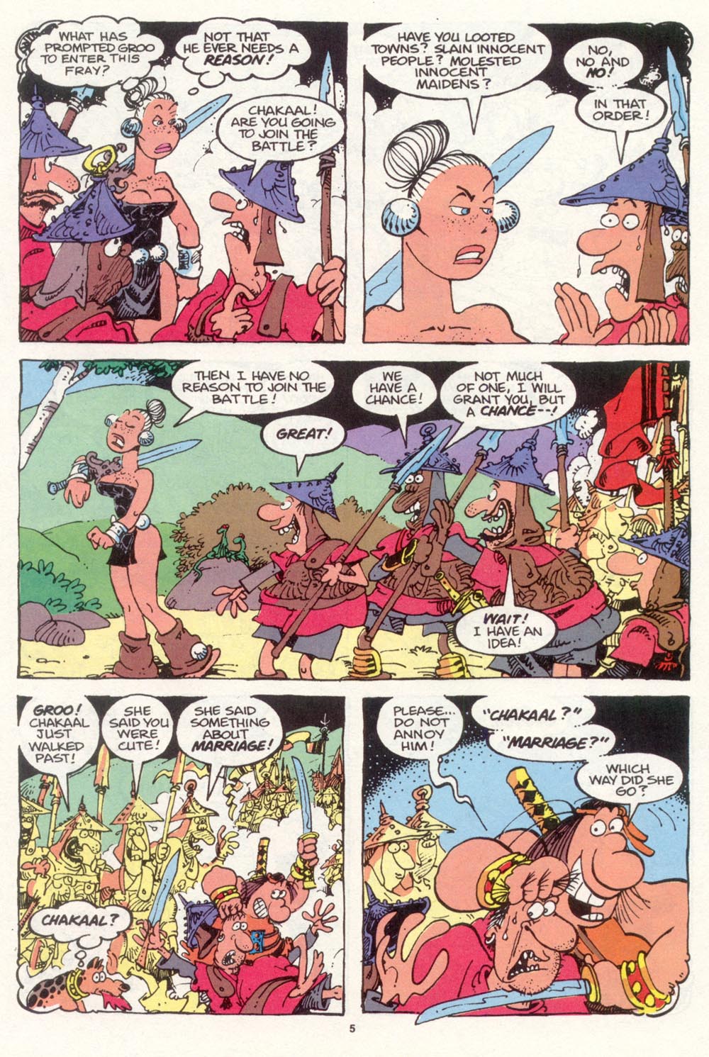 Read online Sergio Aragonés Groo the Wanderer comic -  Issue #98 - 6