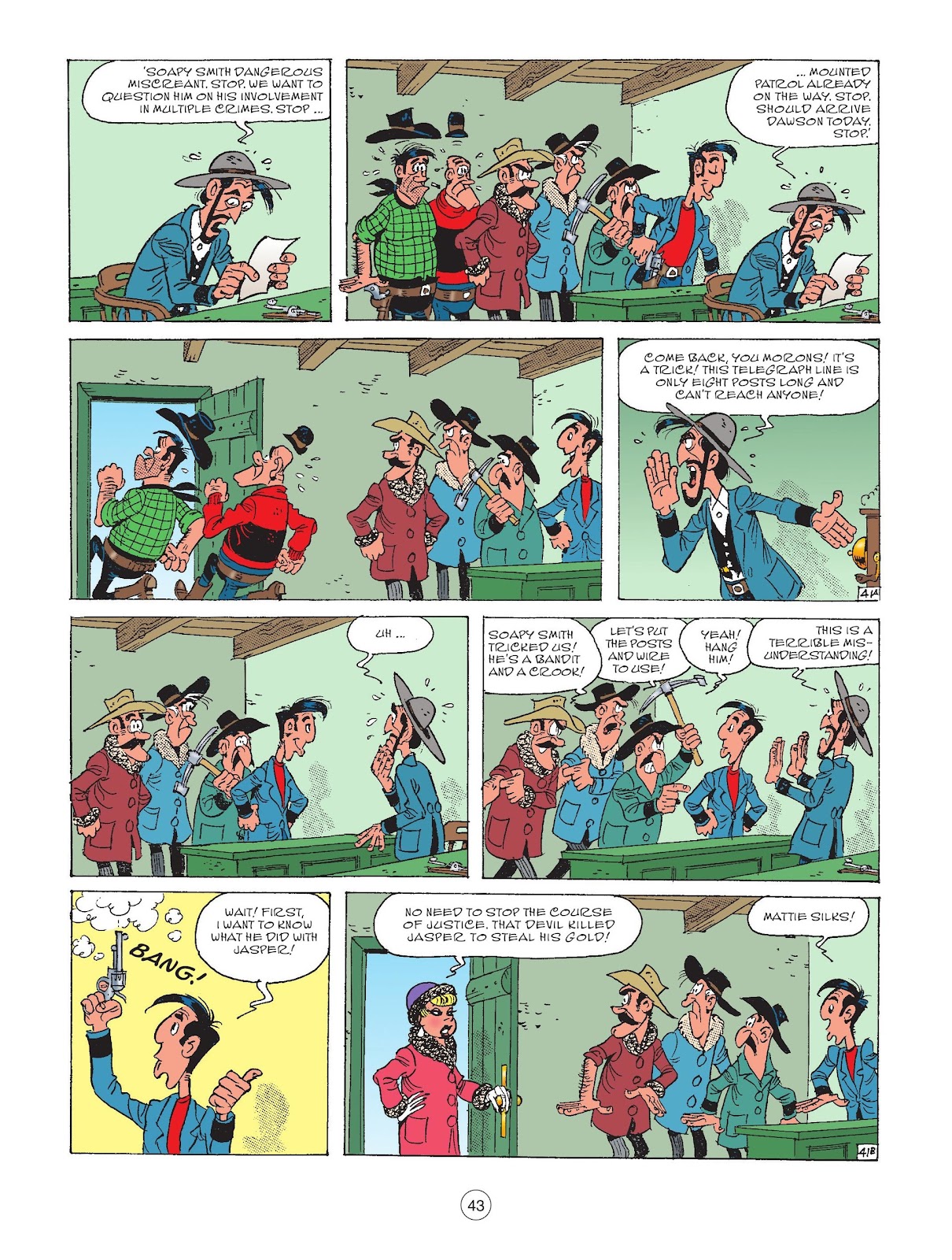 A Lucky Luke Adventure issue 74 - Page 45