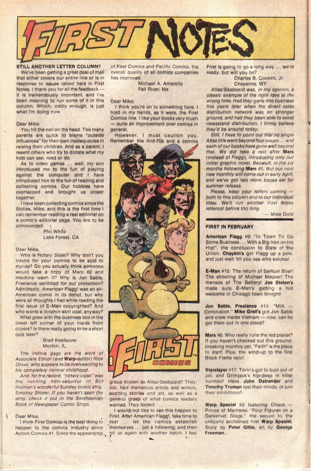 Read online Jon Sable, Freelance comic -  Issue #13 - 12