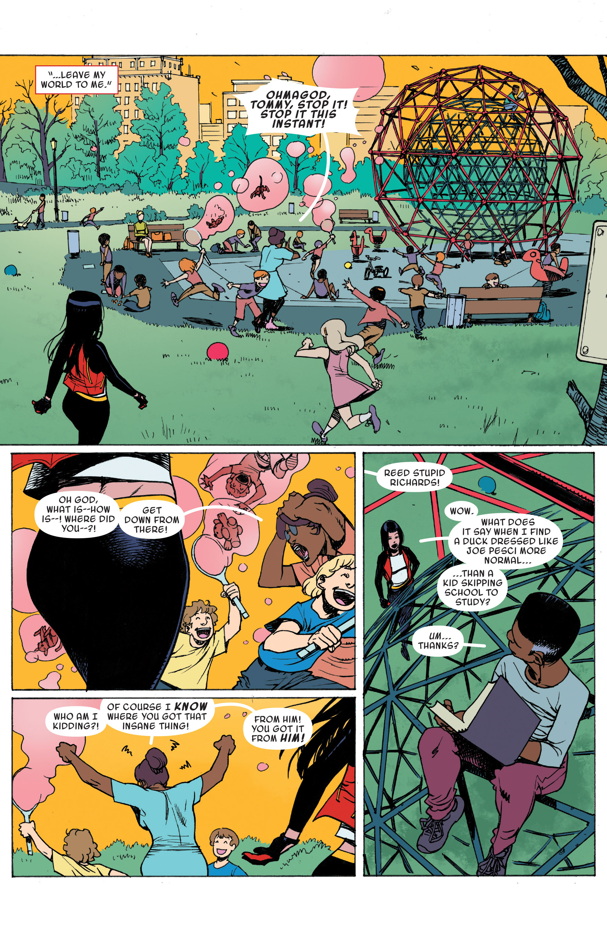 Read online Spider-Gwen [II] comic -  Issue #7 - 14