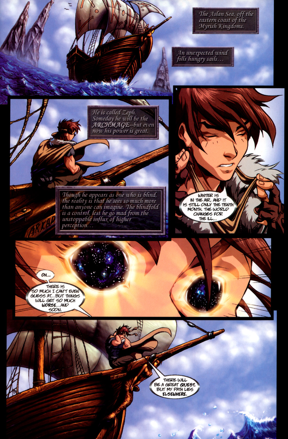 Read online Warlands: Dark Tide Rising comic -  Issue #1 - 22