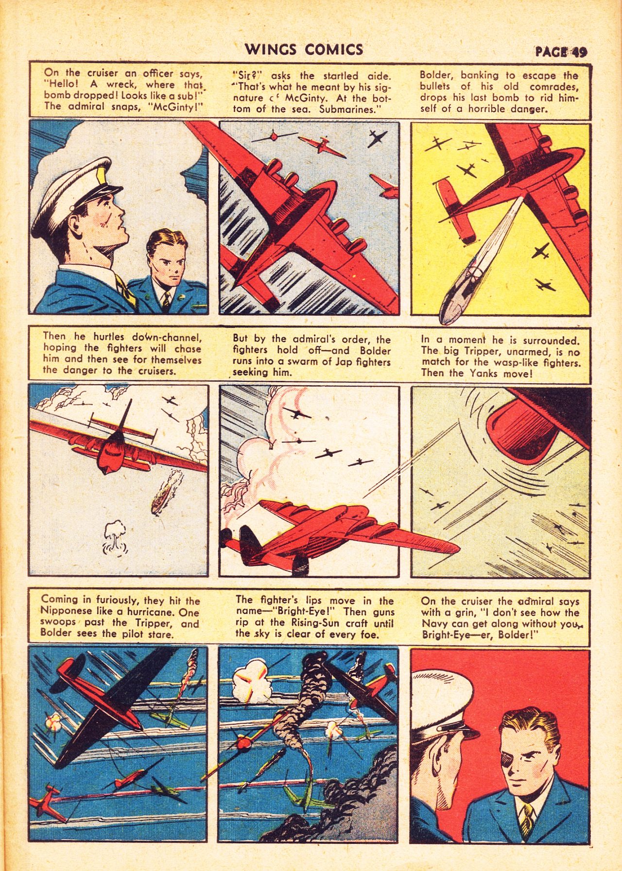 Read online Wings Comics comic -  Issue #20 - 51