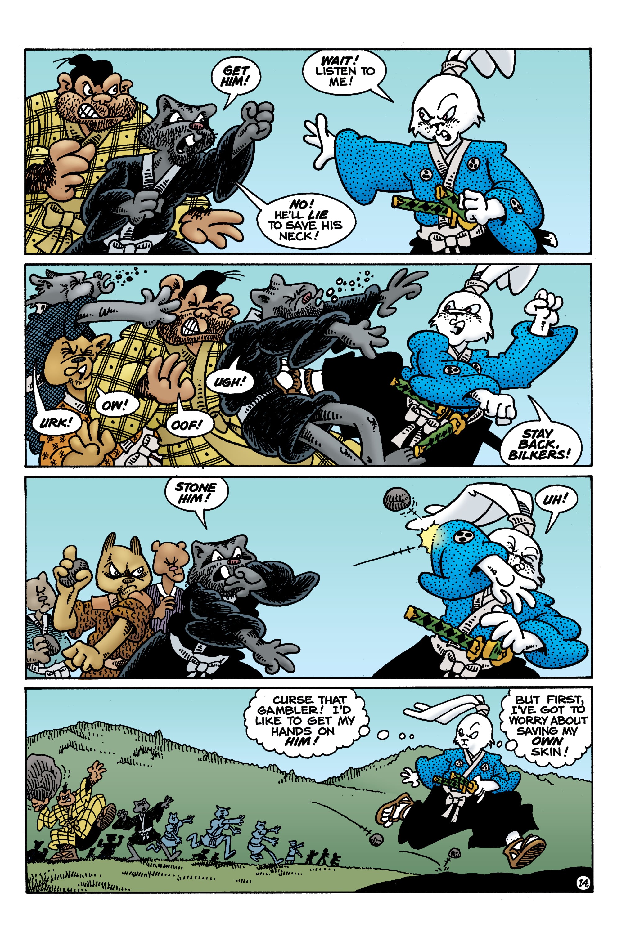 Read online Usagi Yojimbo: Lone Goat and Kid comic -  Issue #2 - 16