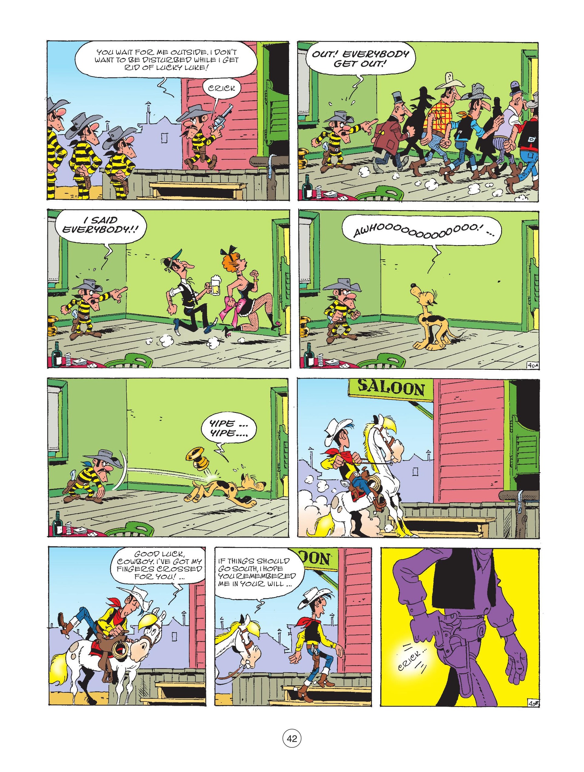 Read online A Lucky Luke Adventure comic -  Issue #72 - 44