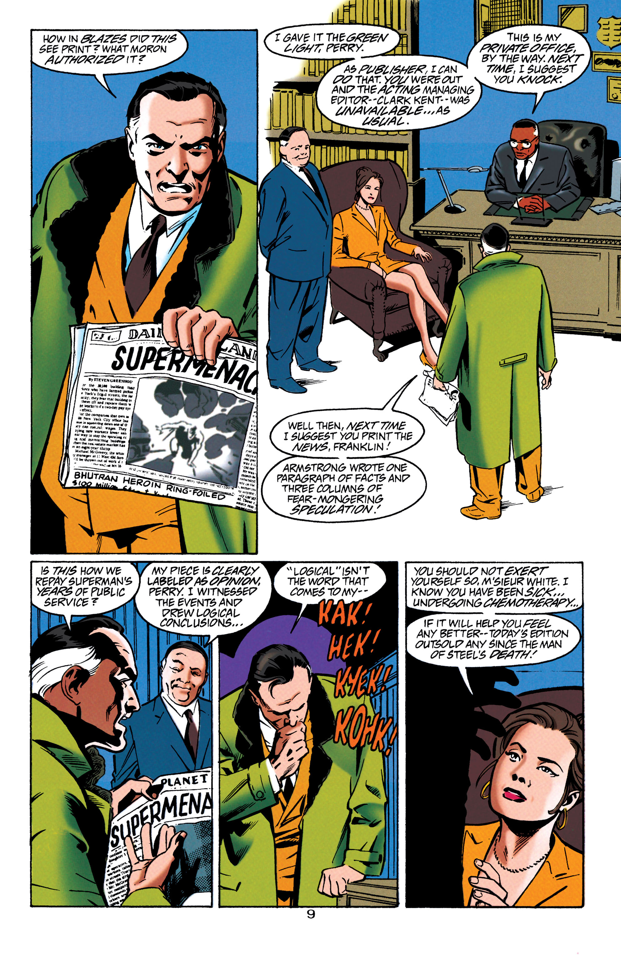 Read online Adventures of Superman (1987) comic -  Issue #546 - 10