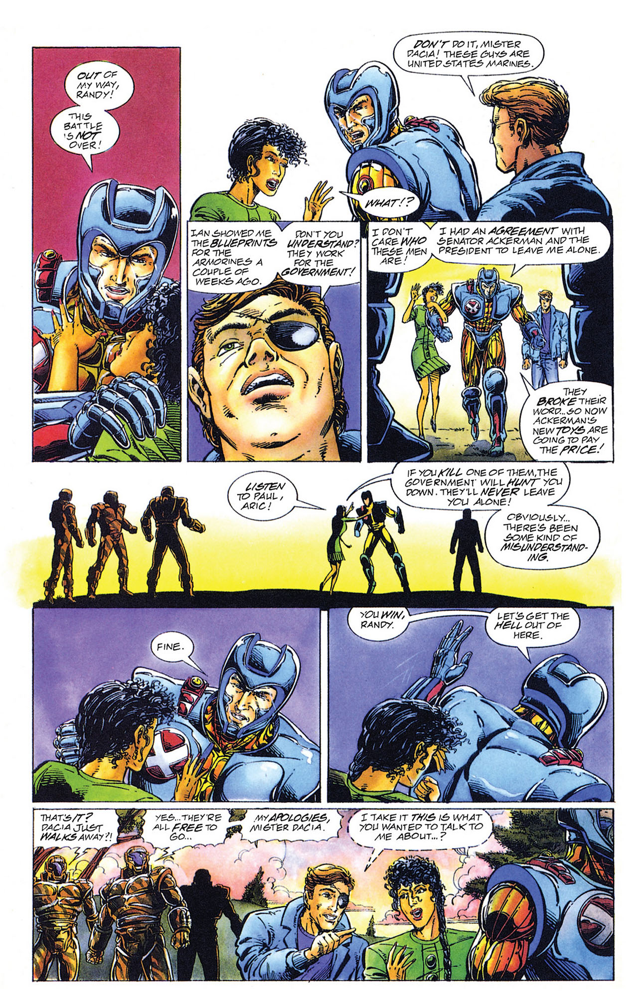 Read online X-O Manowar (1992) comic -  Issue #25 - 20