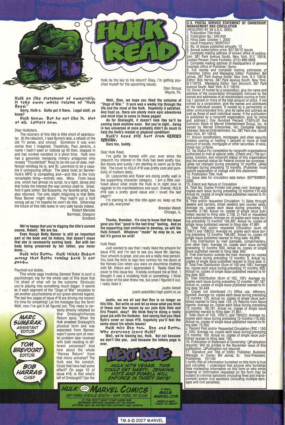 The Incredible Hulk (2000) Issue #21 #10 - English 34