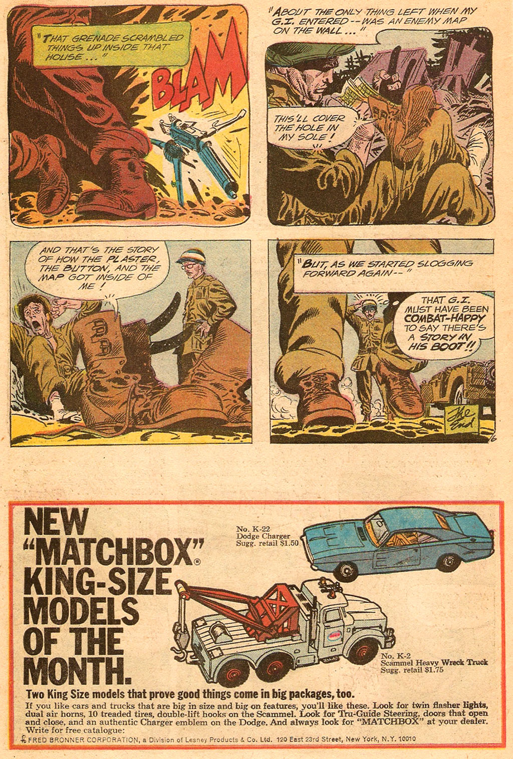 Read online G.I. Combat (1952) comic -  Issue #137 - 28