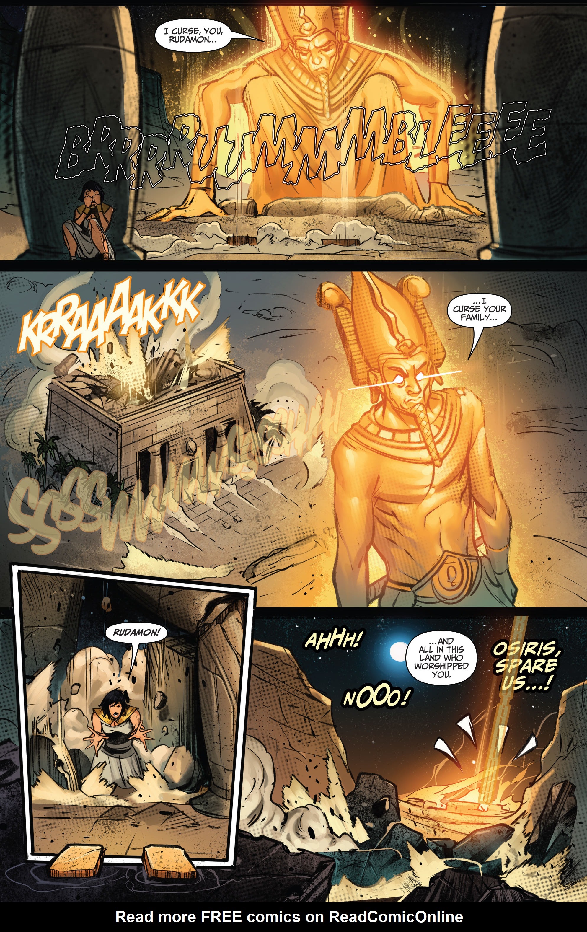 Read online Myths & Legends Quarterly: Blood Pharaoh comic -  Issue # Full - 56