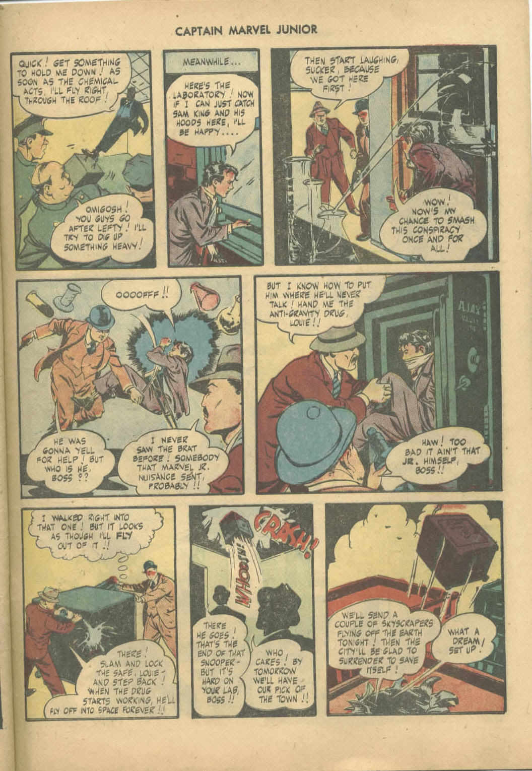 Read online Captain Marvel, Jr. comic -  Issue #37 - 21