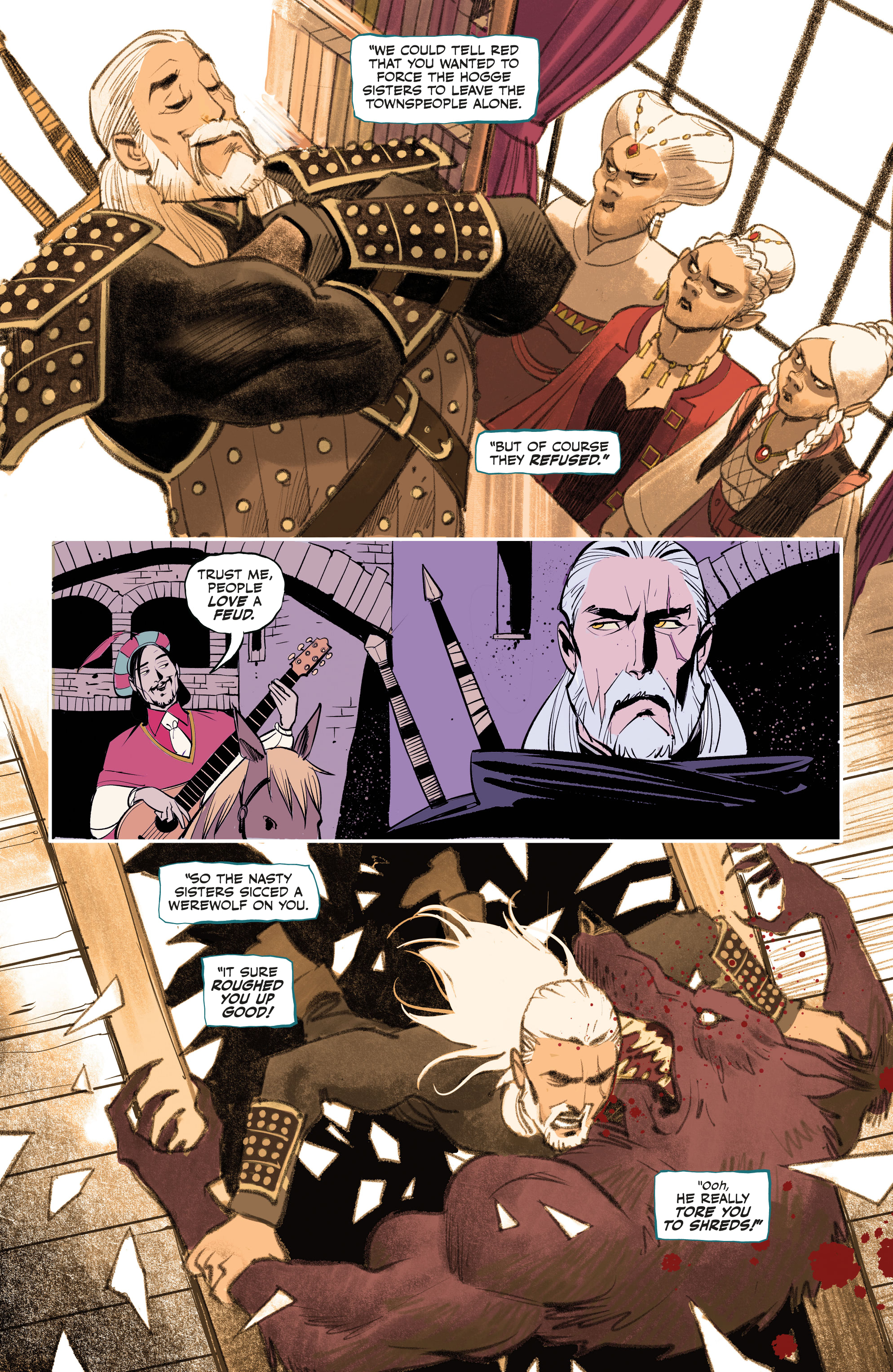 Read online The Witcher: The Ballad of Two Wolves comic -  Issue #2 - 14