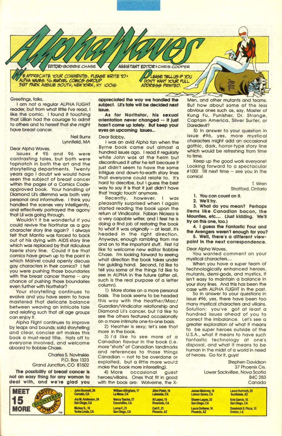Read online Alpha Flight (1983) comic -  Issue #100 - 39