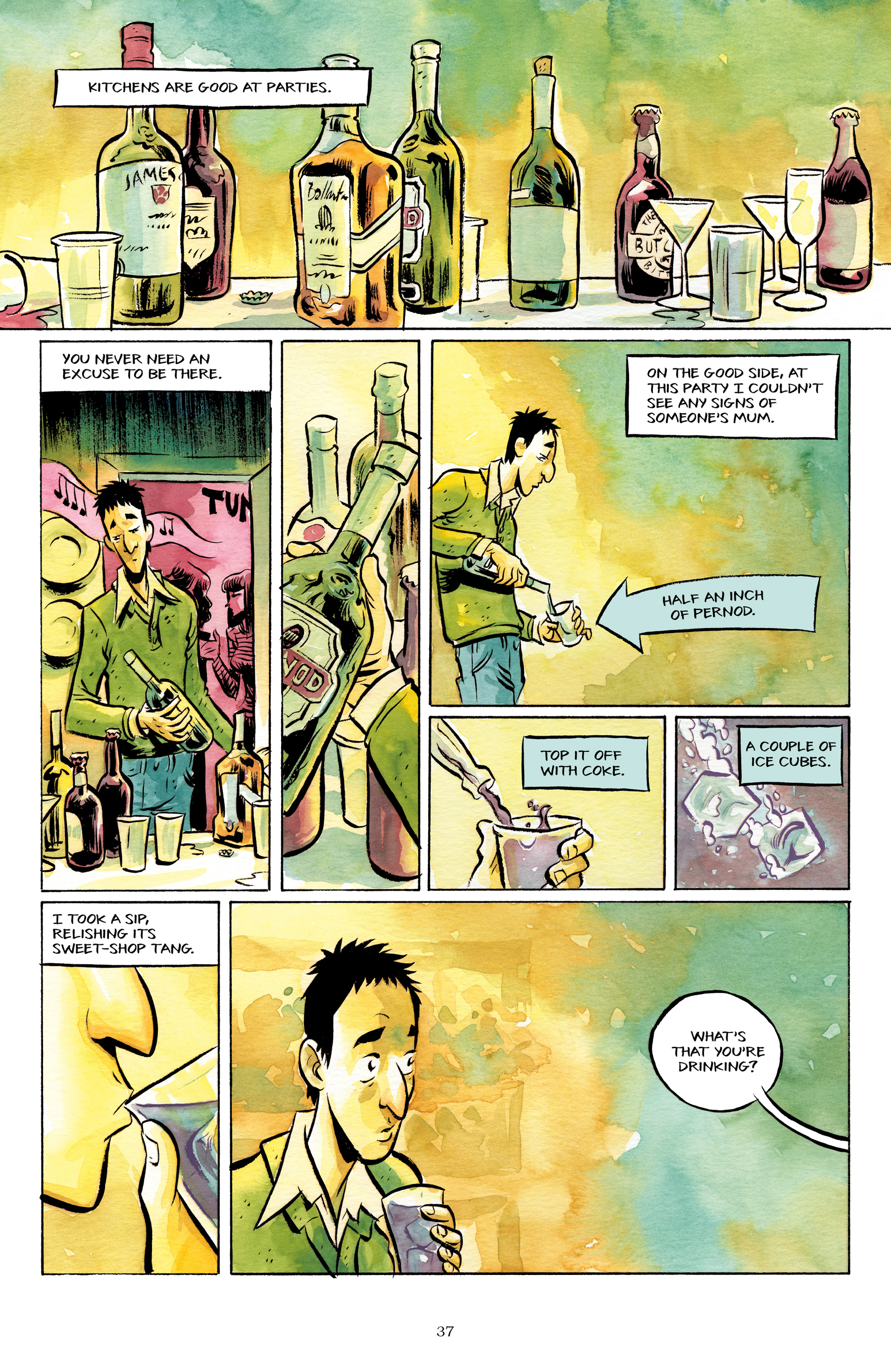 Read online Neil Gaiman’s How To Talk To Girls At Parties comic -  Issue # Full - 38