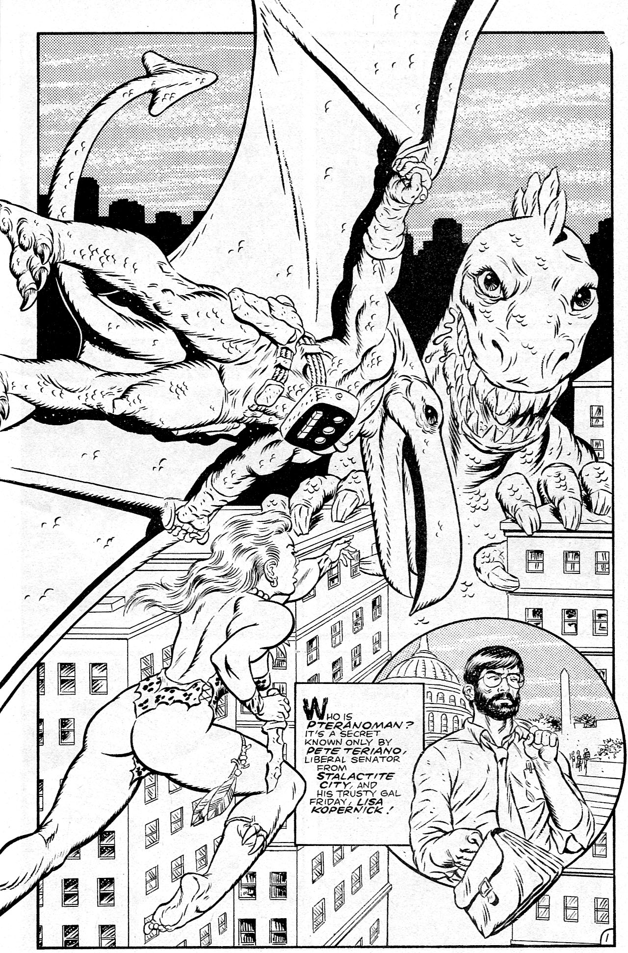 Read online Pteranoman comic -  Issue # Full - 3