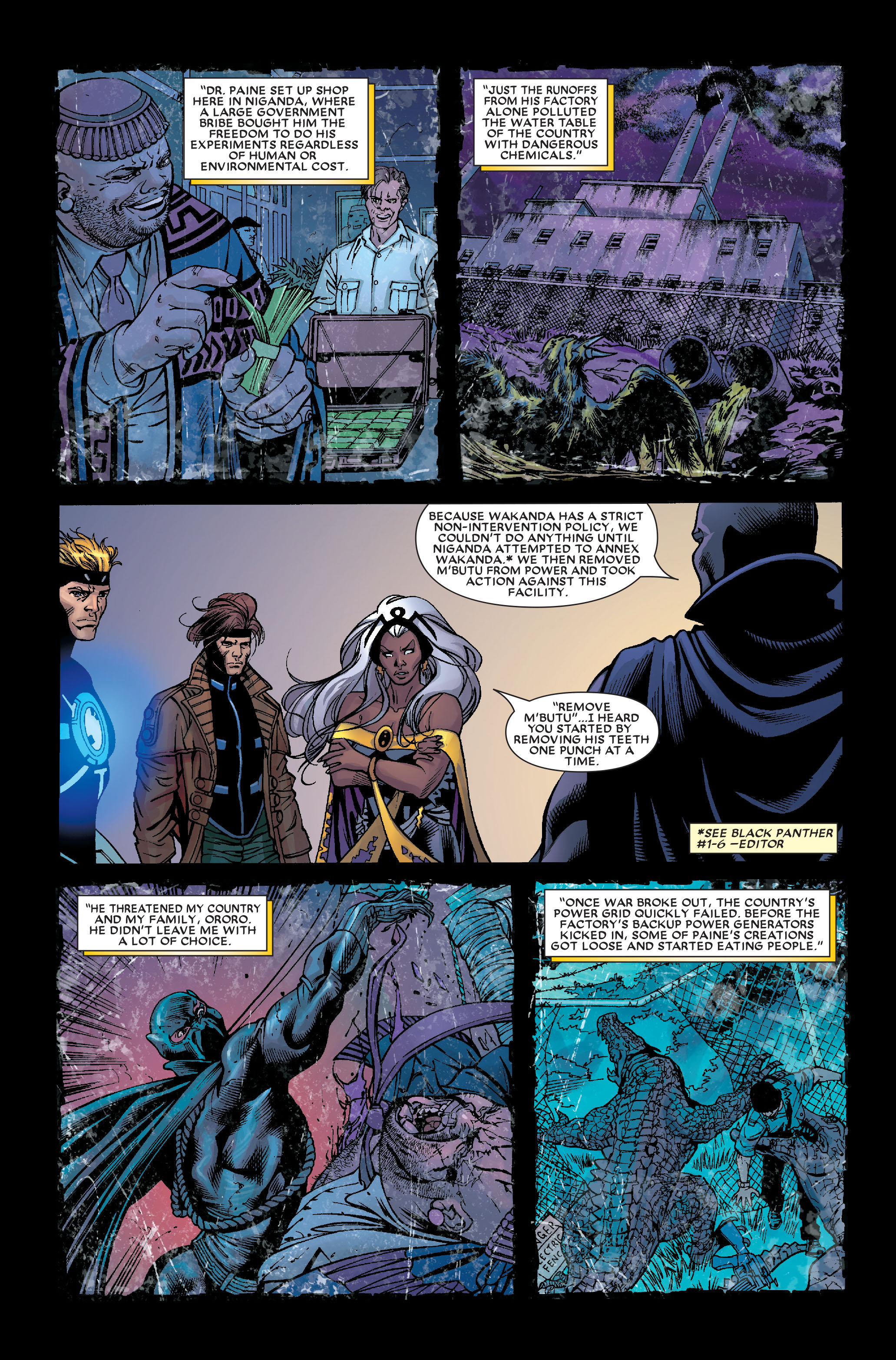 Read online X-Men/Black Panther: Wild Kingdom comic -  Issue # TPB - 34