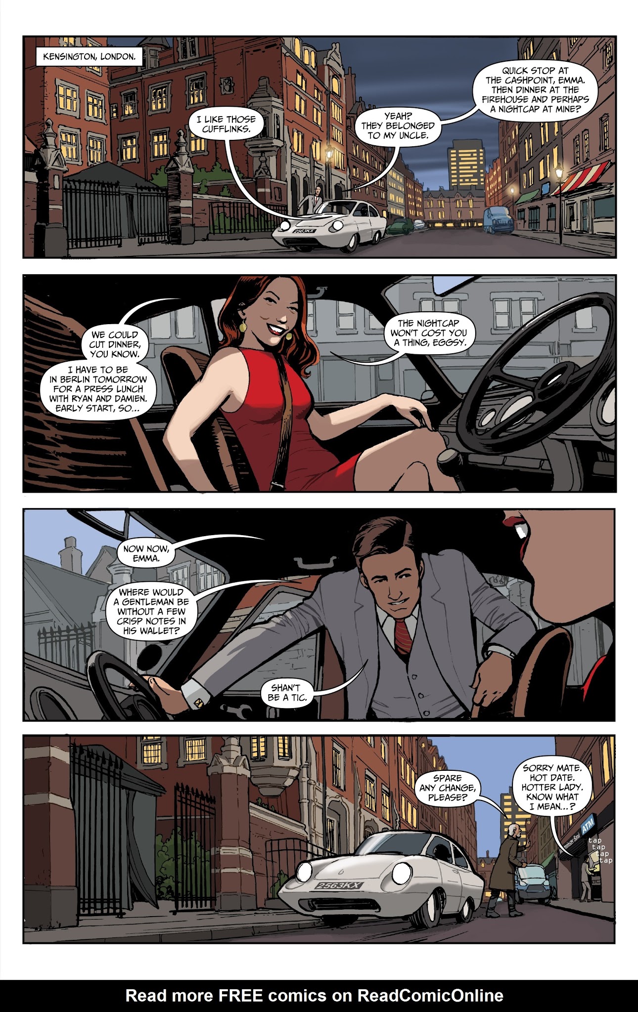 Read online Kingsman: The Red Diamond comic -  Issue #1 - 3