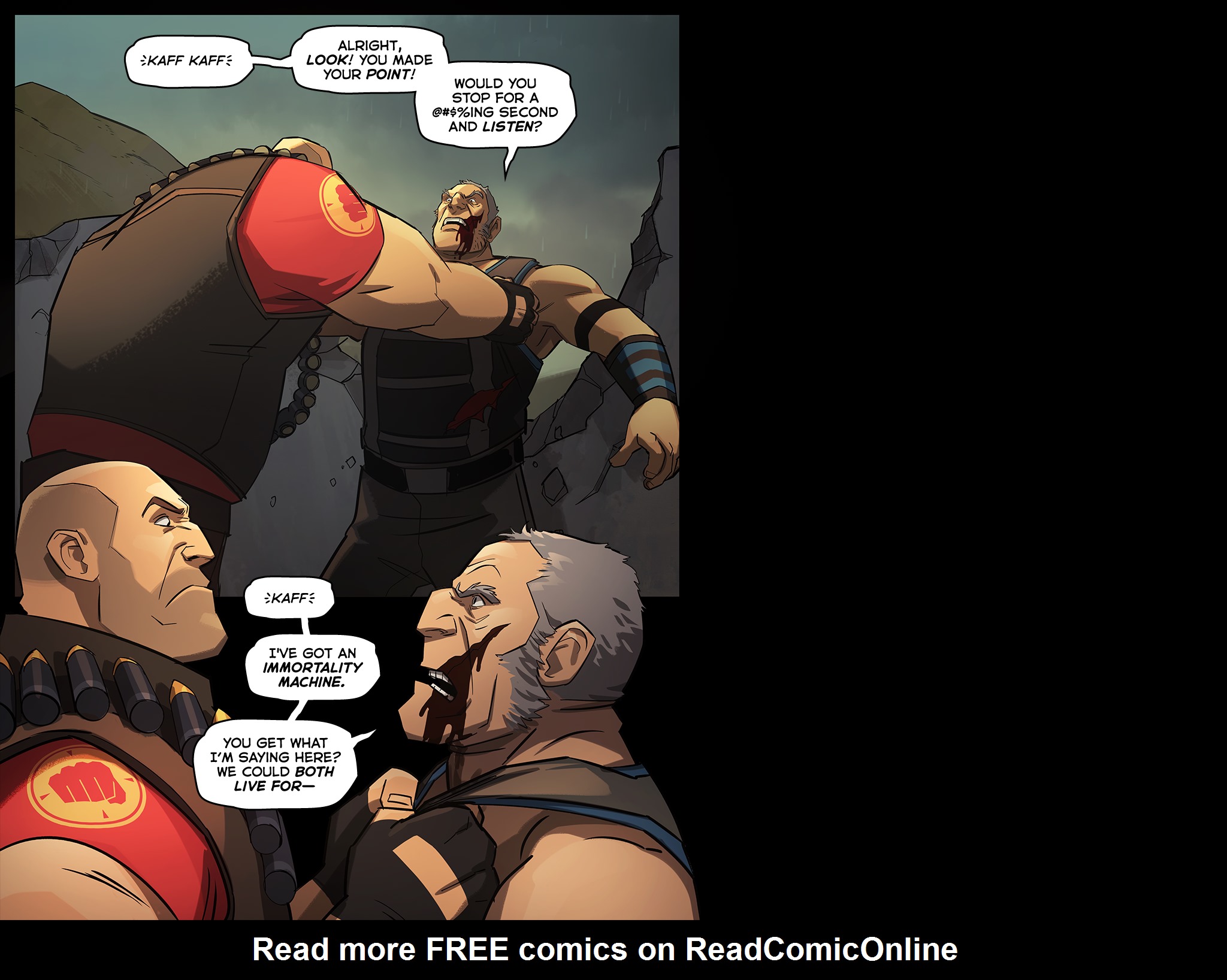 Read online Team Fortress 2 comic -  Issue #6 - 140