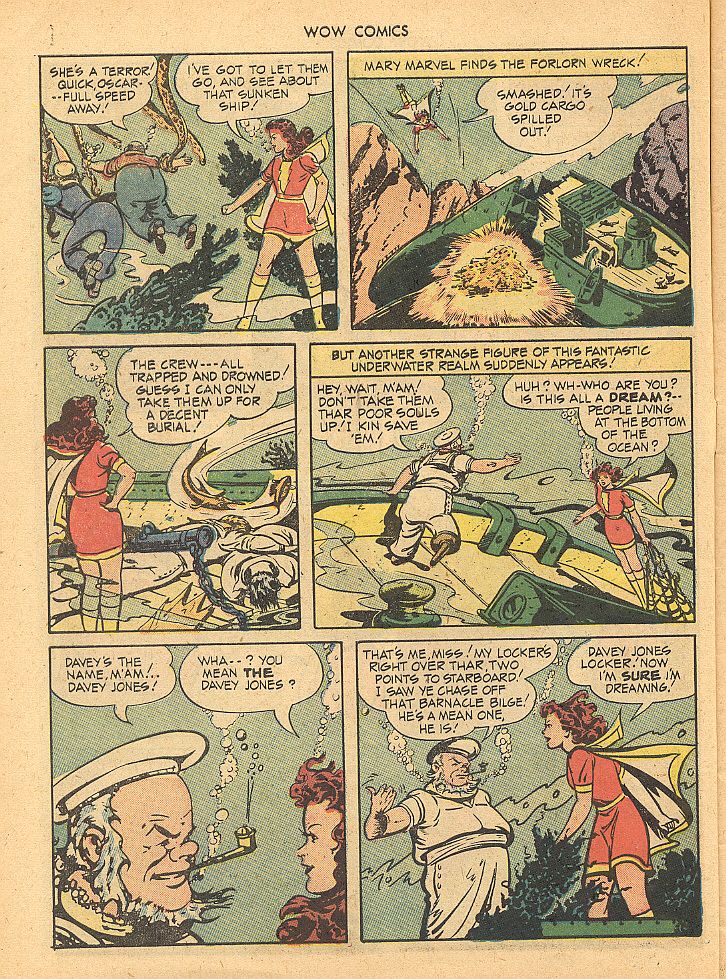 Read online Wow Comics comic -  Issue #25 - 8