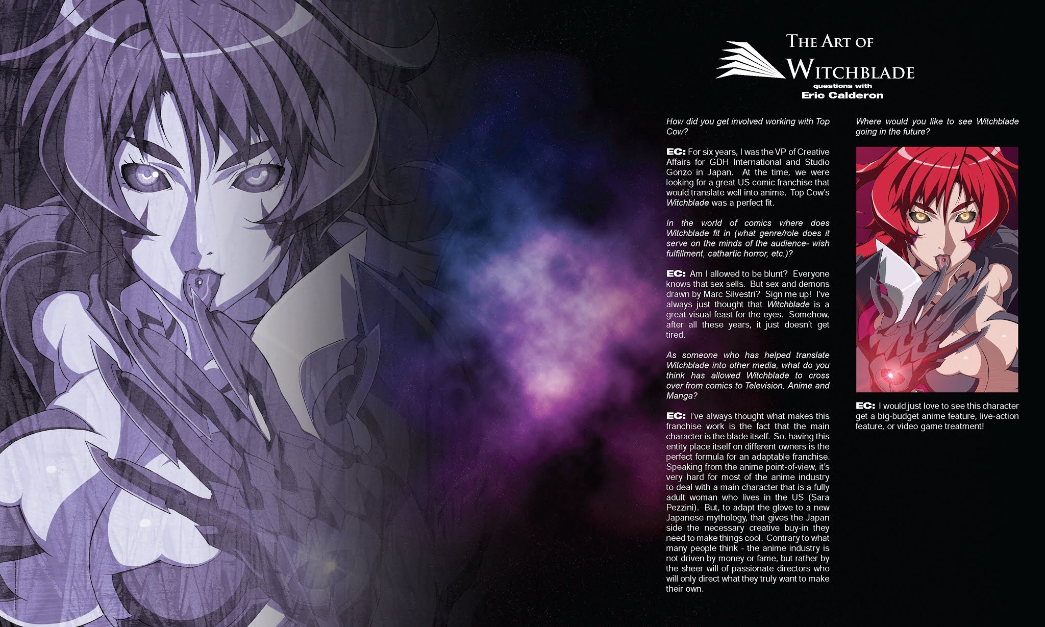 Read online Witchblade: Art of Witchblade comic -  Issue # TPB - 78