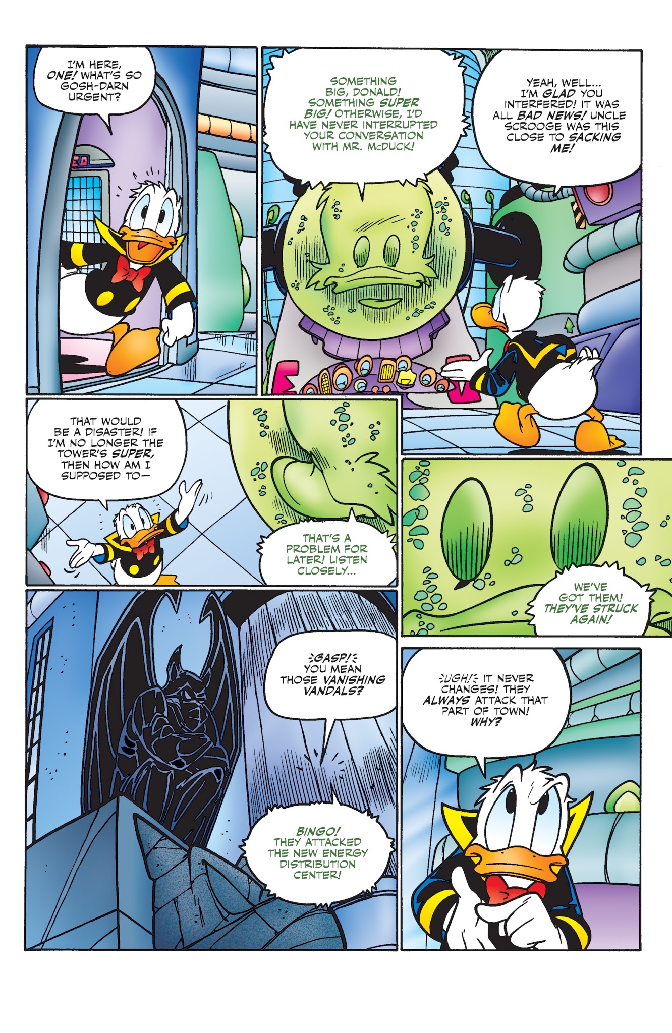 Read online Duck Avenger comic -  Issue #5 - 12