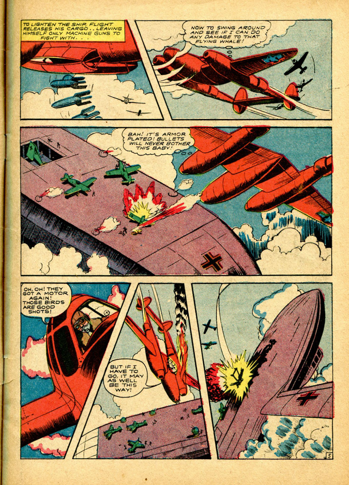Read online Captain Flight Comics comic -  Issue #7 - 7