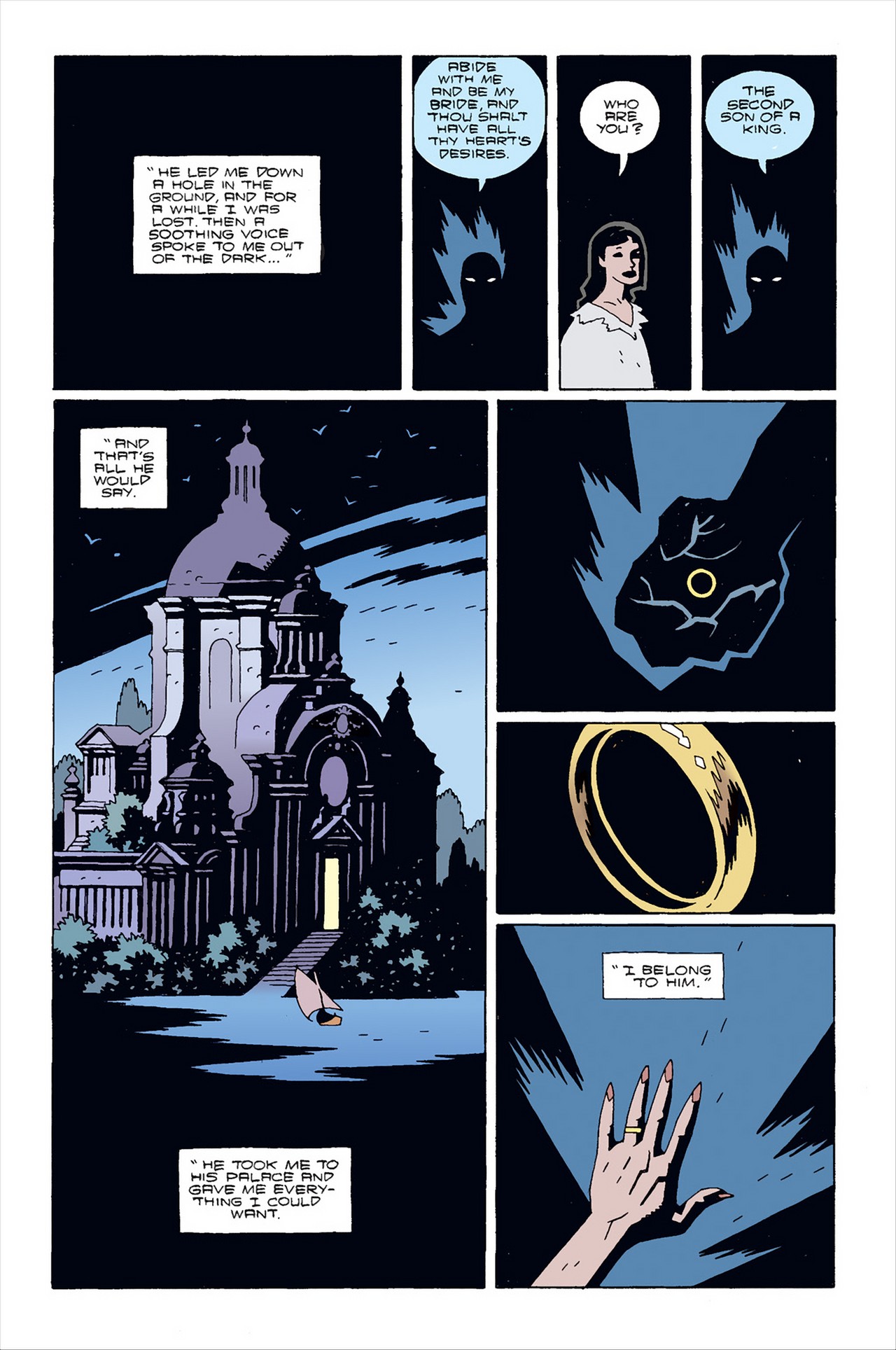 Read online Hellboy Christmas Underground comic -  Issue # Full - 10