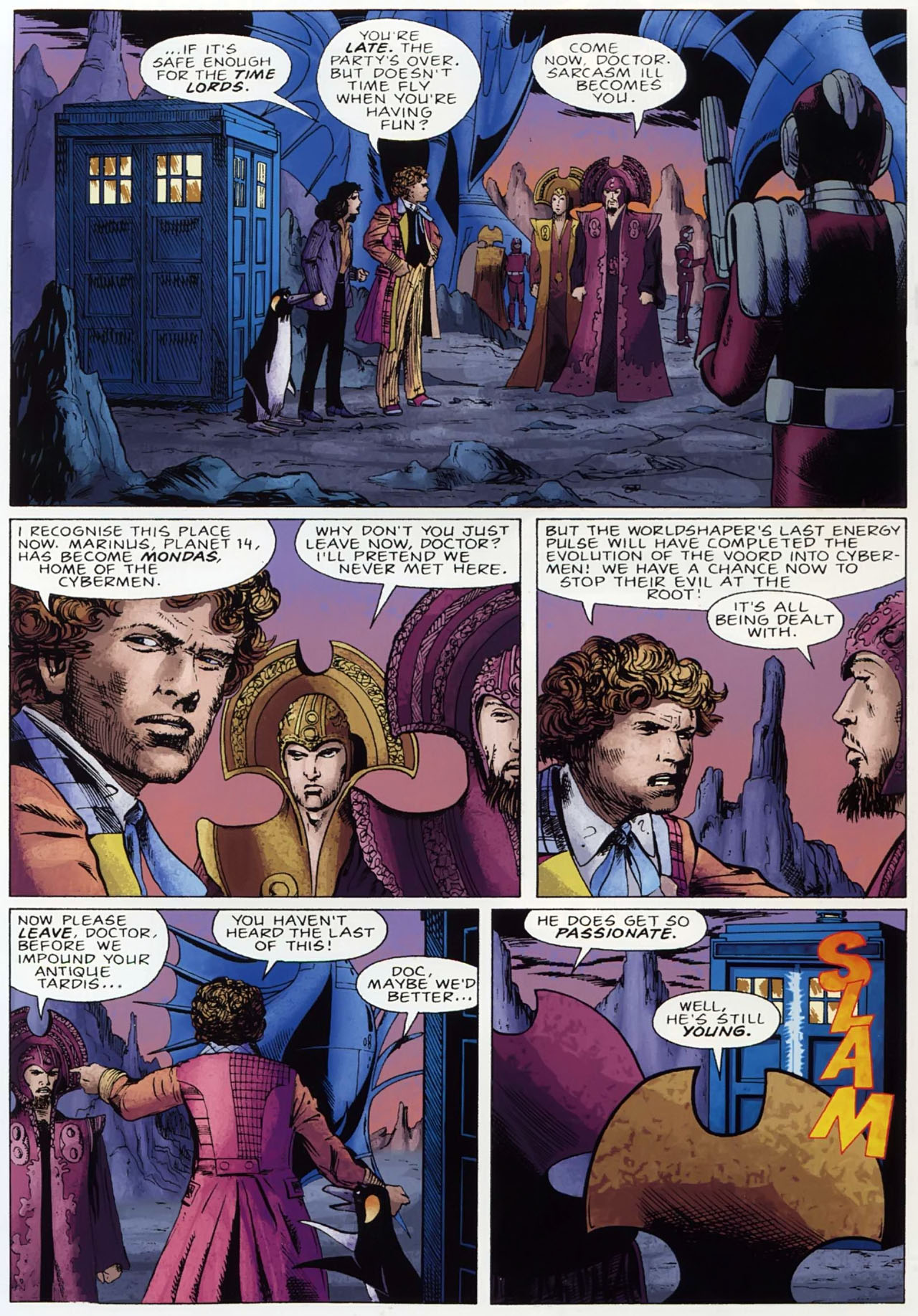 Read online Grant Morrison's Doctor Who comic -  Issue #2 - 23