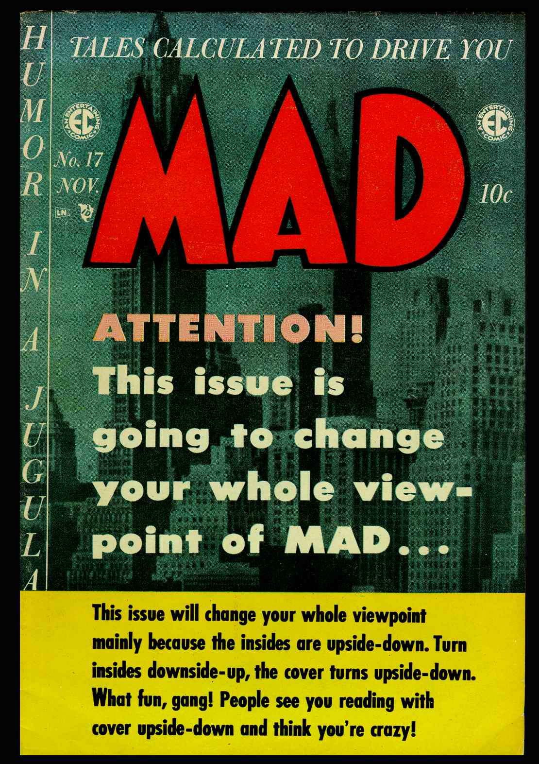 Read online MAD comic -  Issue #17 - 1