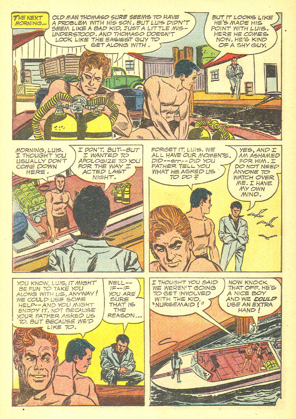 Read online The Frogmen comic -  Issue #7 - 12