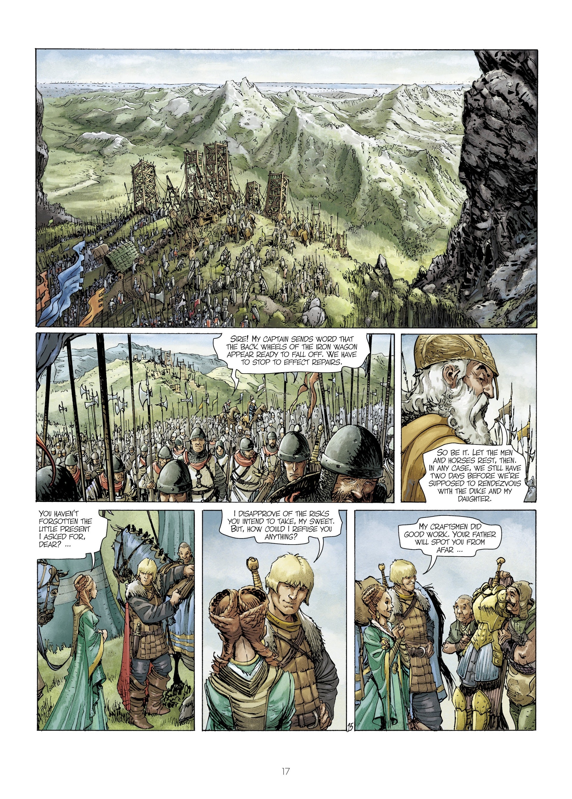 Read online Kriss of Valnor: Red as the Raheborg comic -  Issue # Full - 19