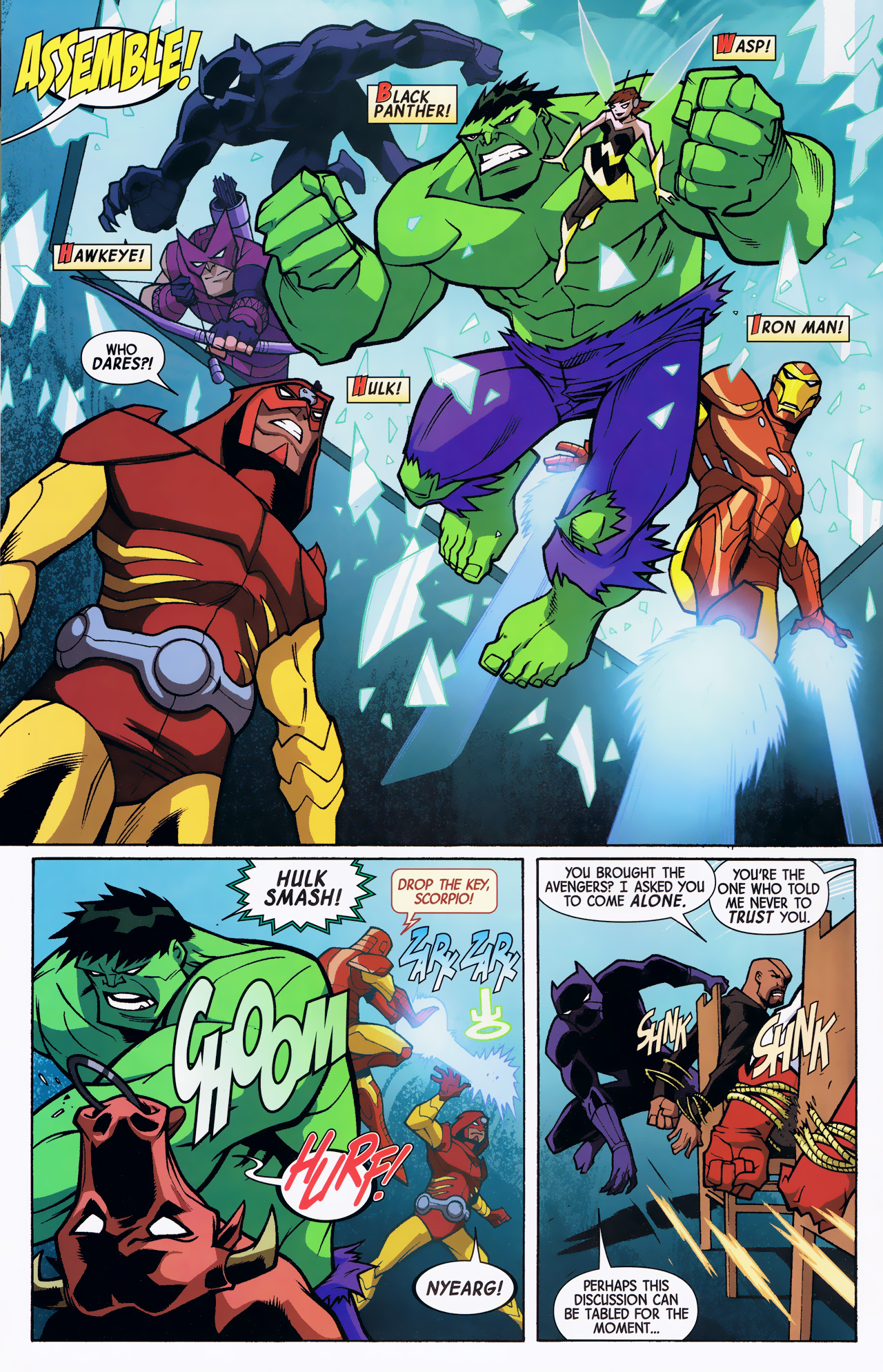 Read online Marvel Universe Avengers Earth's Mightiest Heroes comic -  Issue #3 - 9