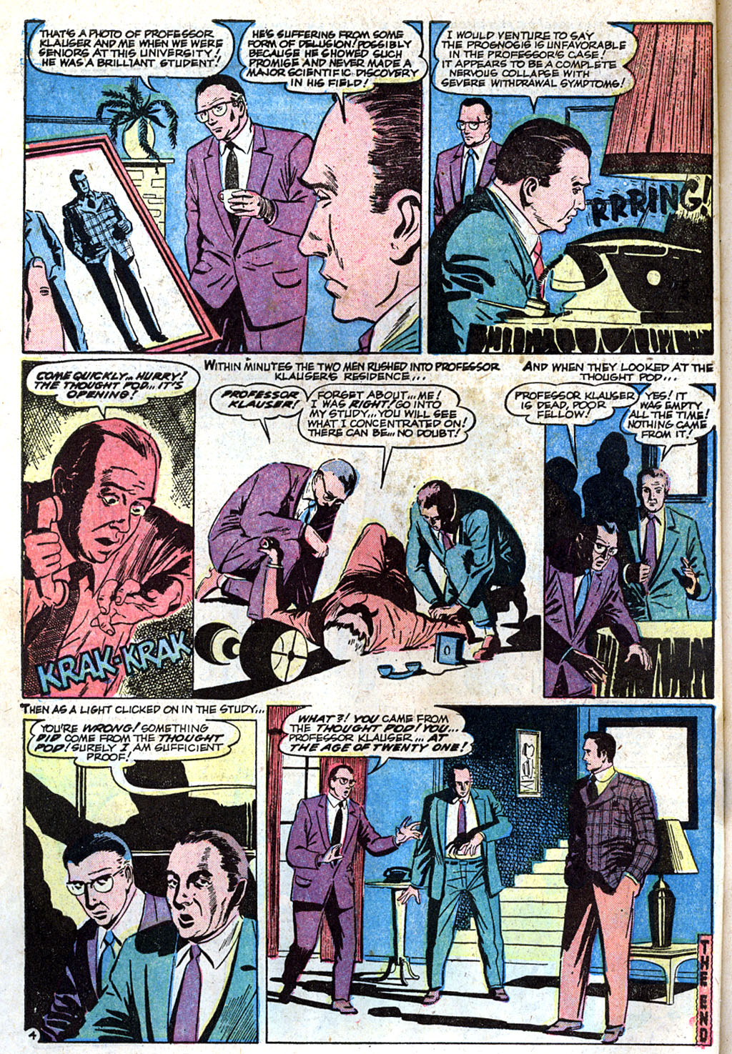 Read online Mystic (1951) comic -  Issue #61 - 6