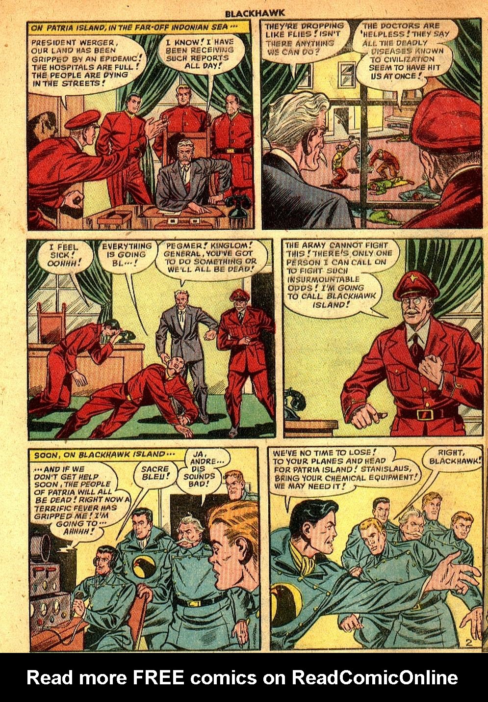 Read online Blackhawk (1957) comic -  Issue #28 - 4