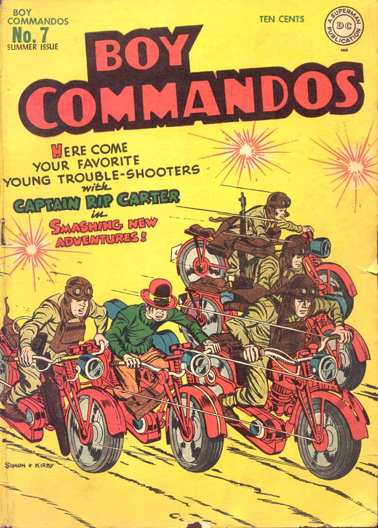 Read online Boy Commandos comic -  Issue #7 - 1