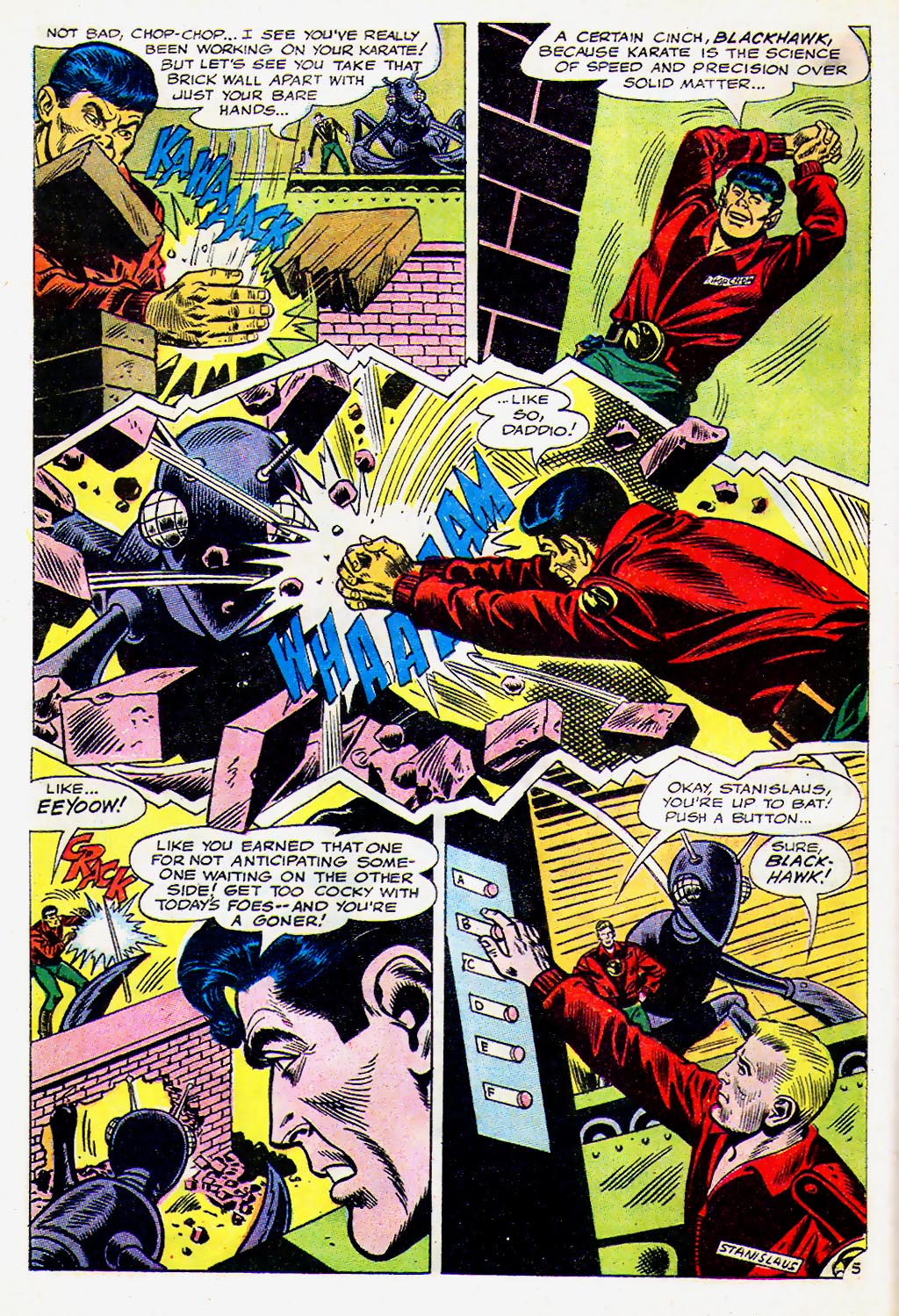 Read online Blackhawk (1957) comic -  Issue #229 - 6