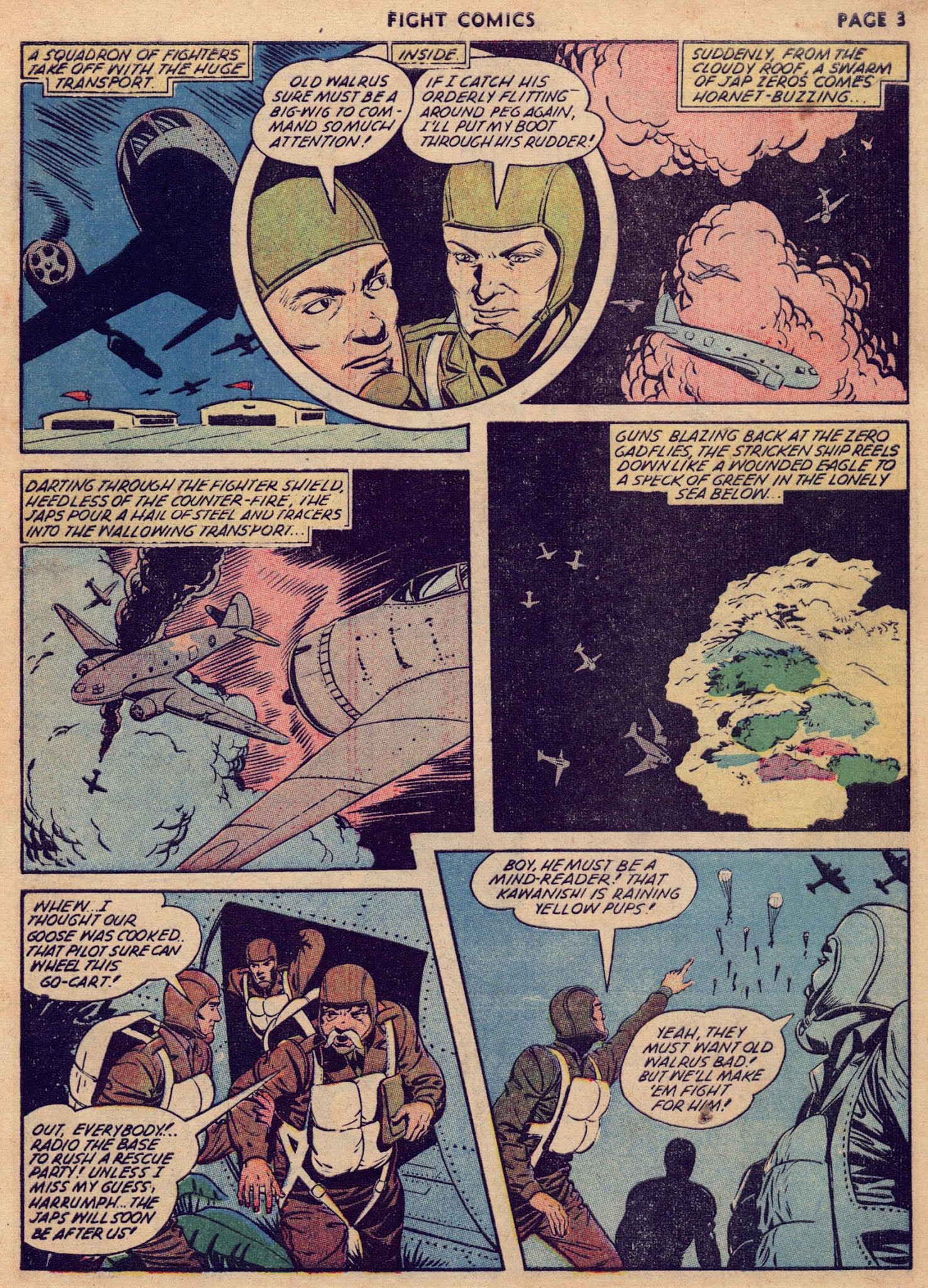 Read online Fight Comics comic -  Issue #24 - 5