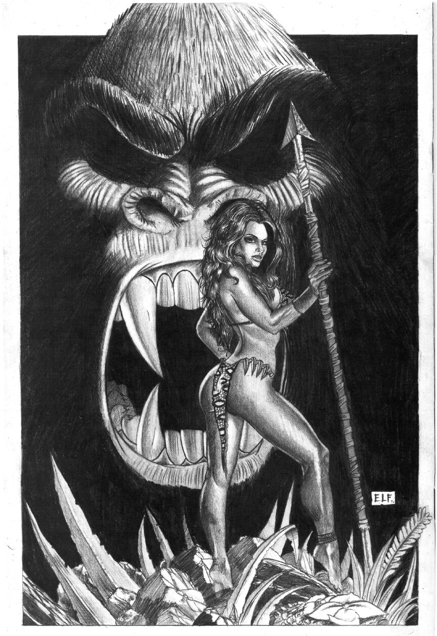 Read online Cavewoman: Rain comic -  Issue #5 - 37