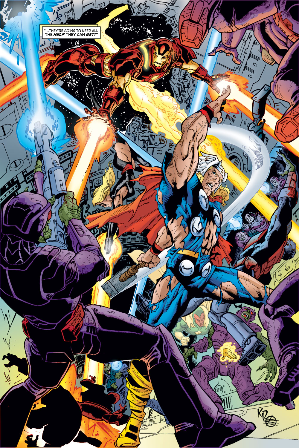 Read online Avengers (1998) comic -  Issue #53 - 15