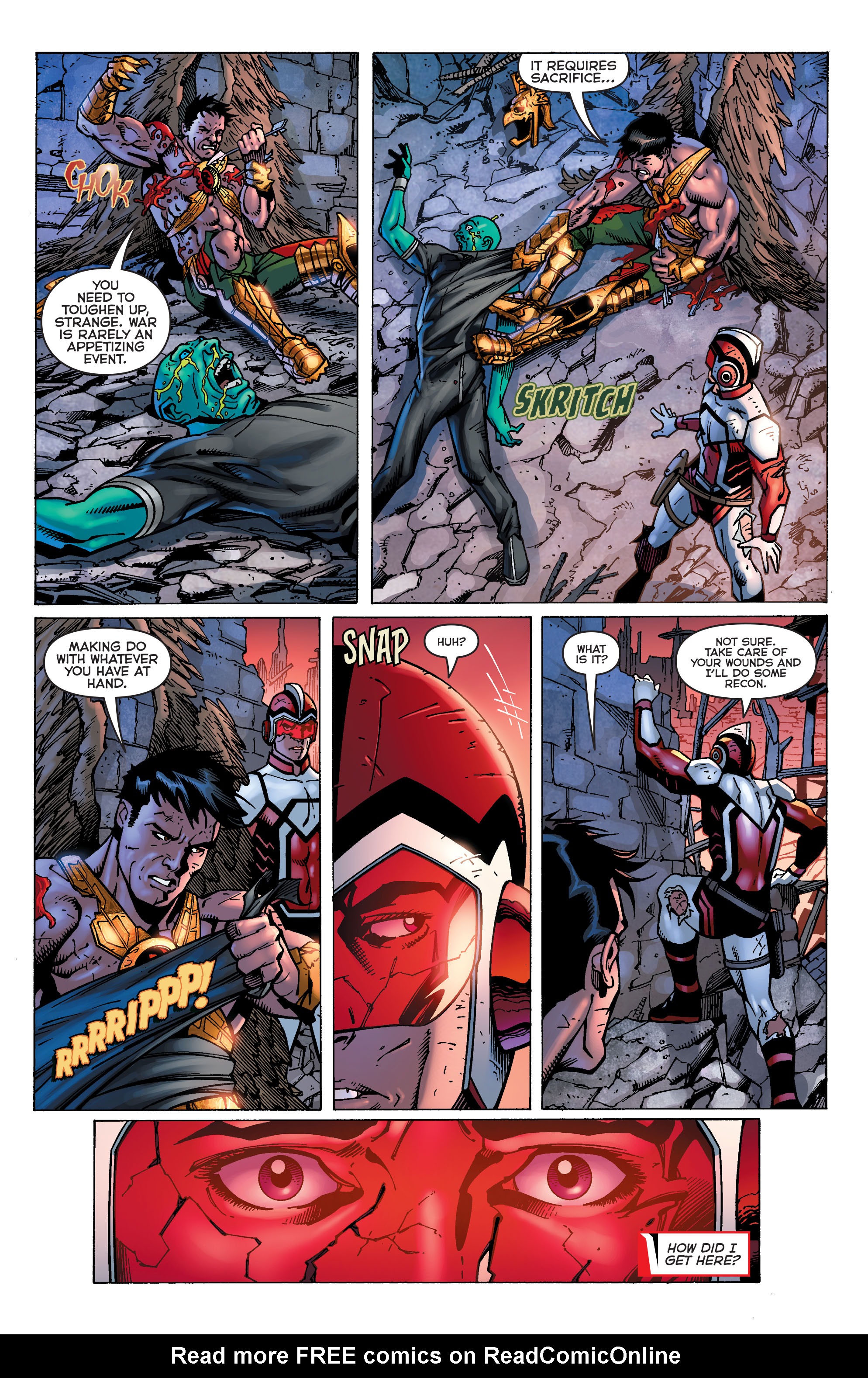 Read online Death of Hawkman comic -  Issue #1 - 7
