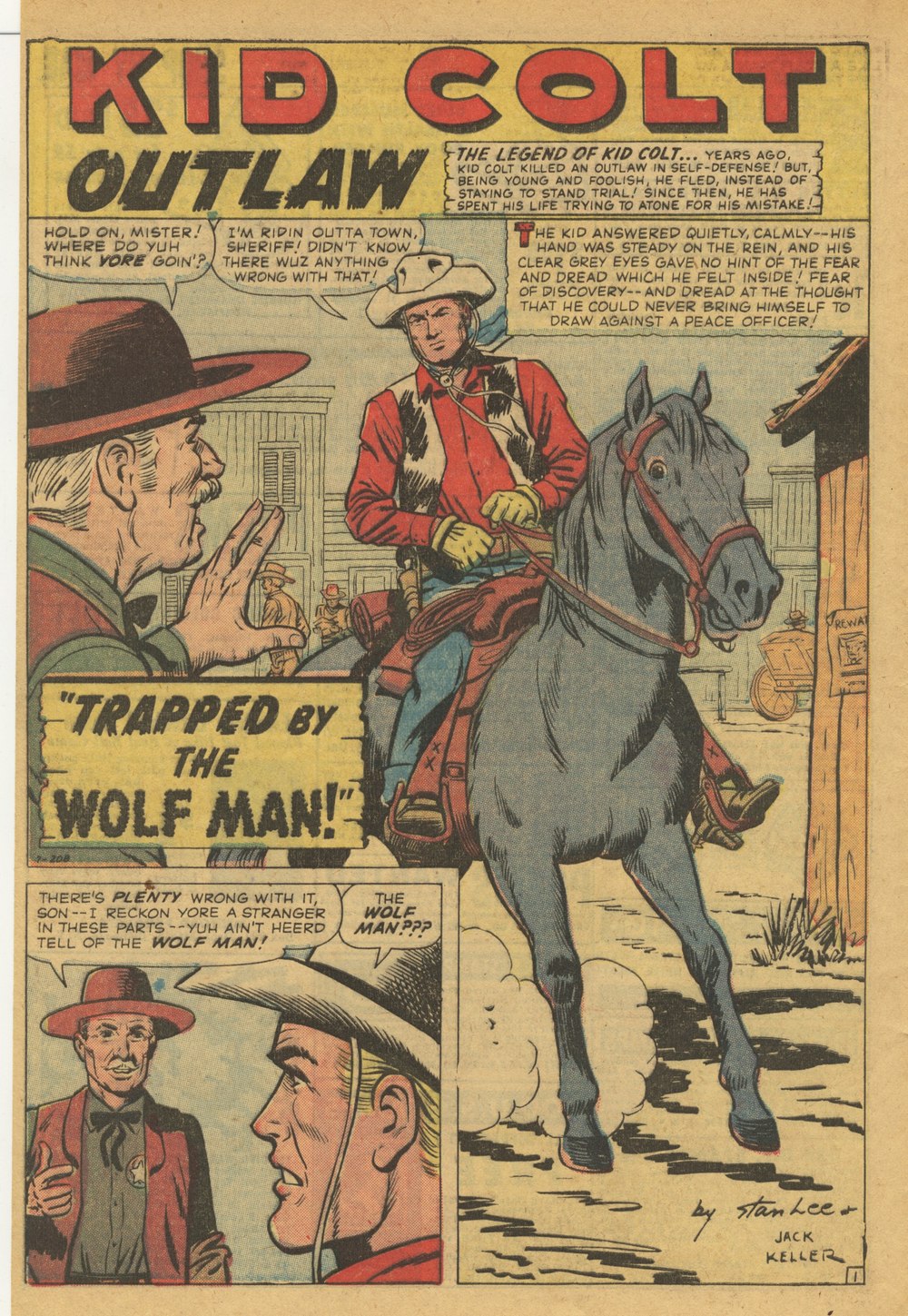 Read online Kid Colt Outlaw comic -  Issue #84 - 28