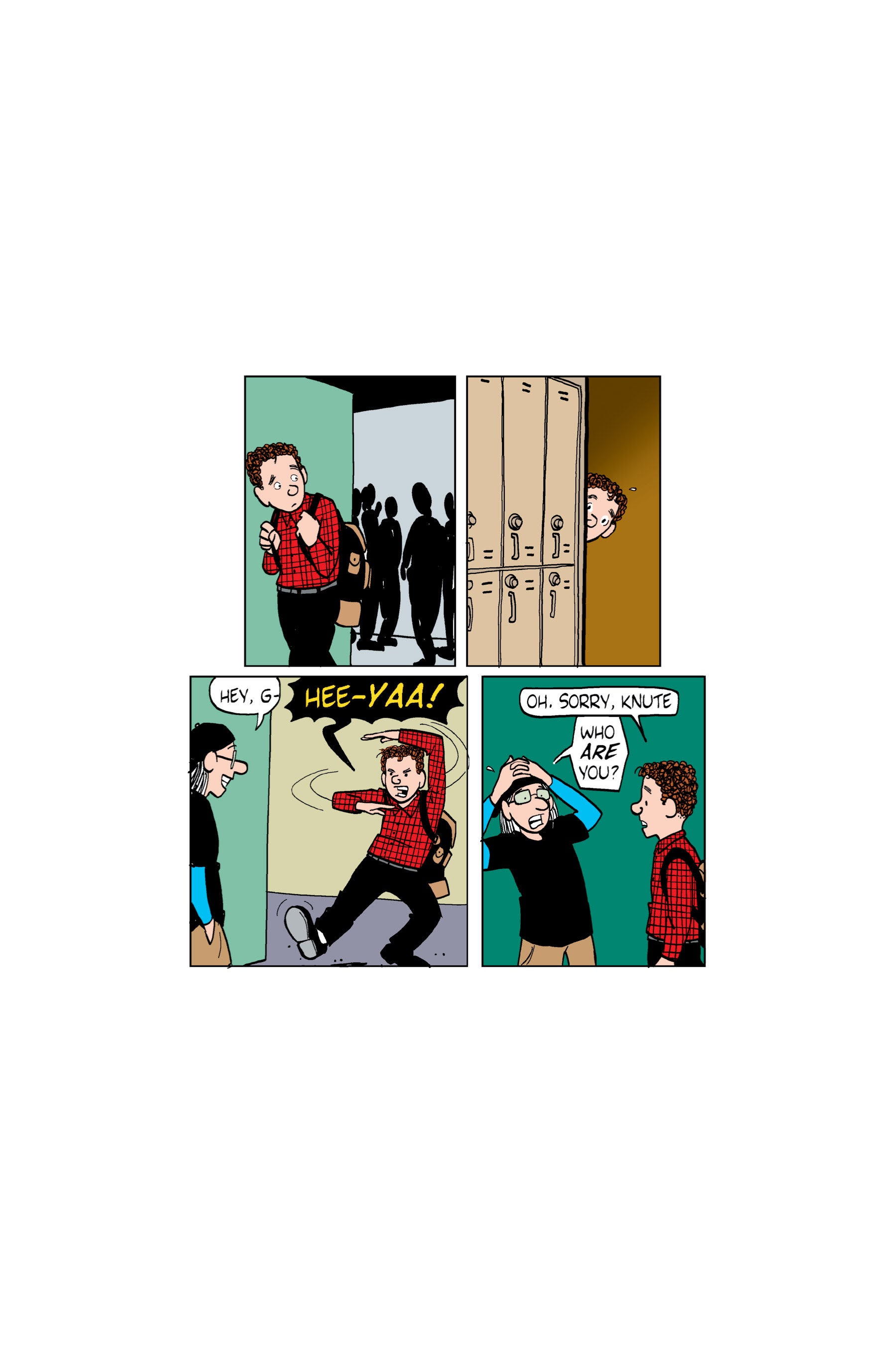 Read online Luann: Stress   Hormones = High School comic -  Issue # TPB - 44