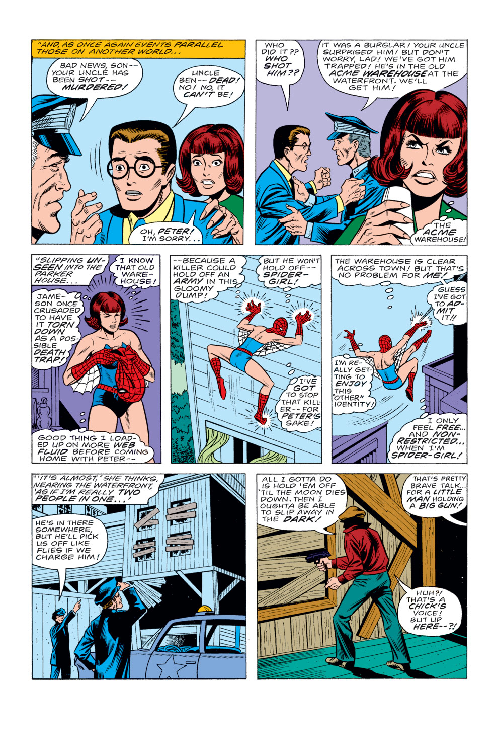 Read online What If? (1977) comic -  Issue #7 - Someone else besides Spider-Man had been bitten by a radioactive spider - 23