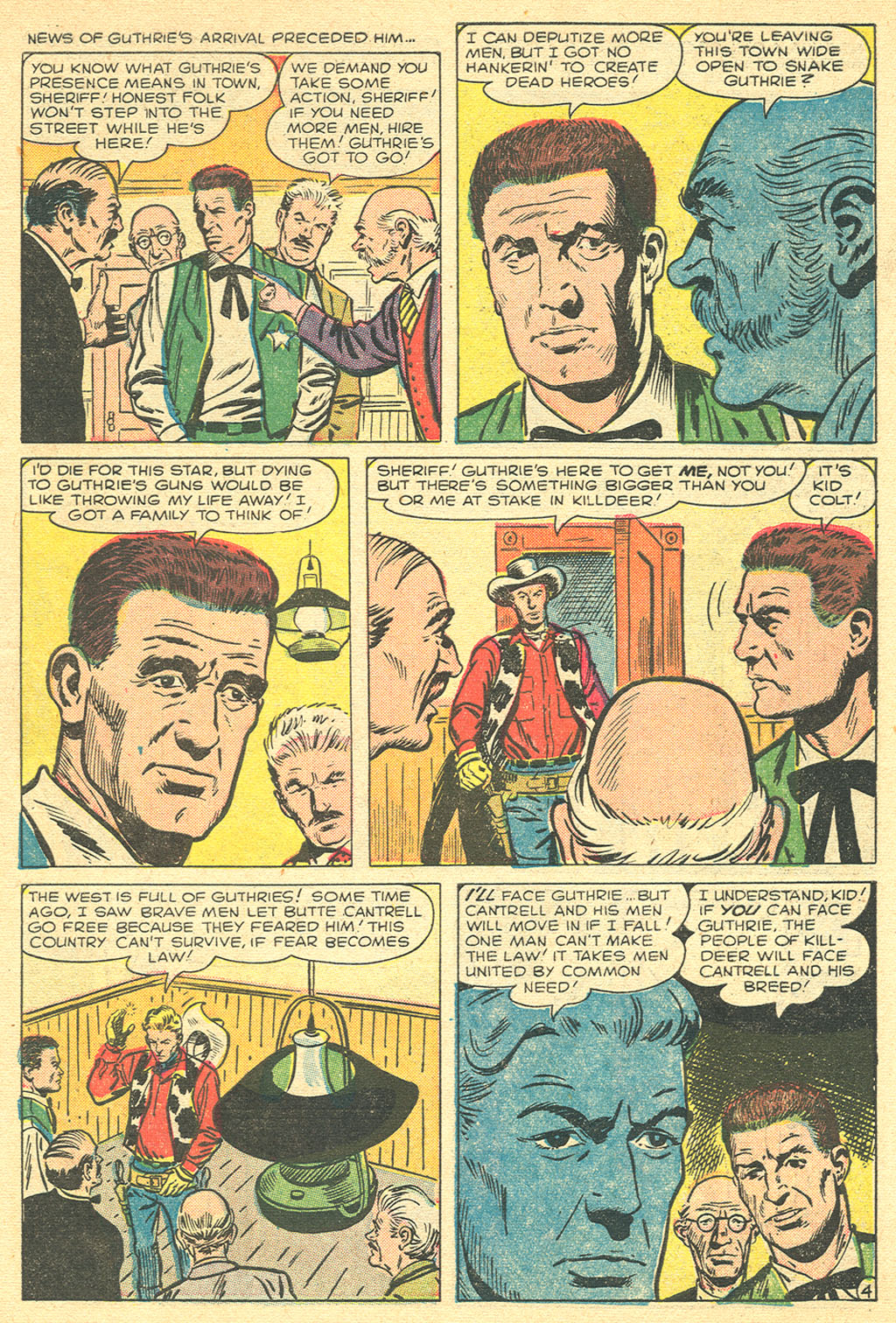 Read online Kid Colt Outlaw comic -  Issue #64 - 31