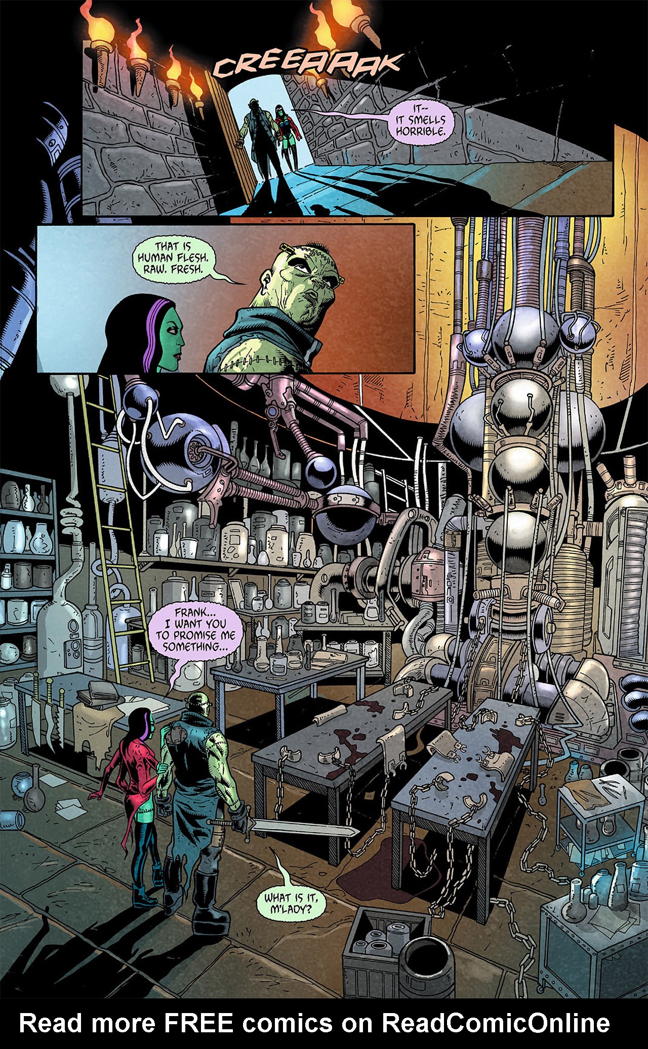 Read online Frankenstein, Agent of S.H.A.D.E. comic -  Issue #8 - 12