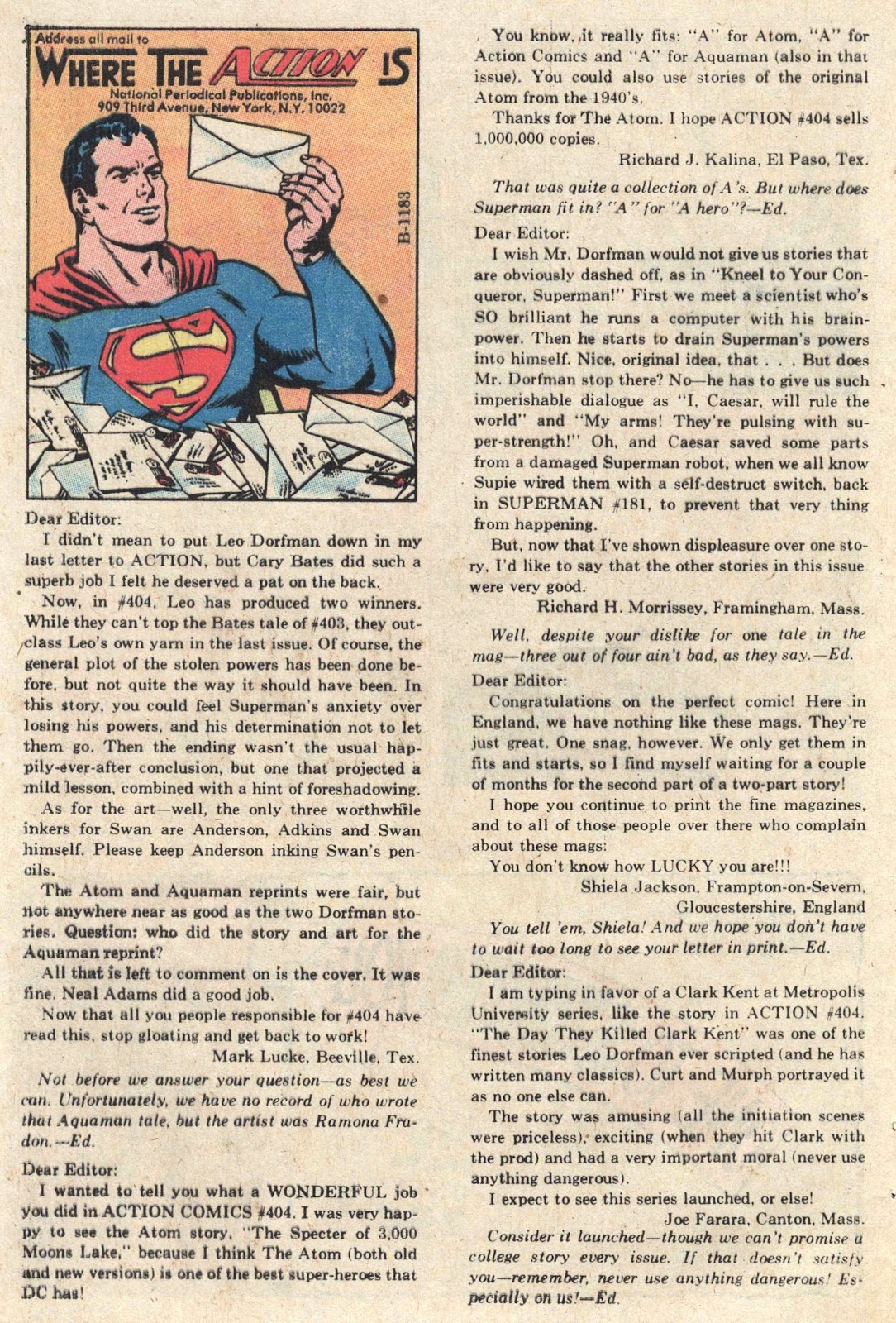Action Comics (1938) issue 408 - Page 39