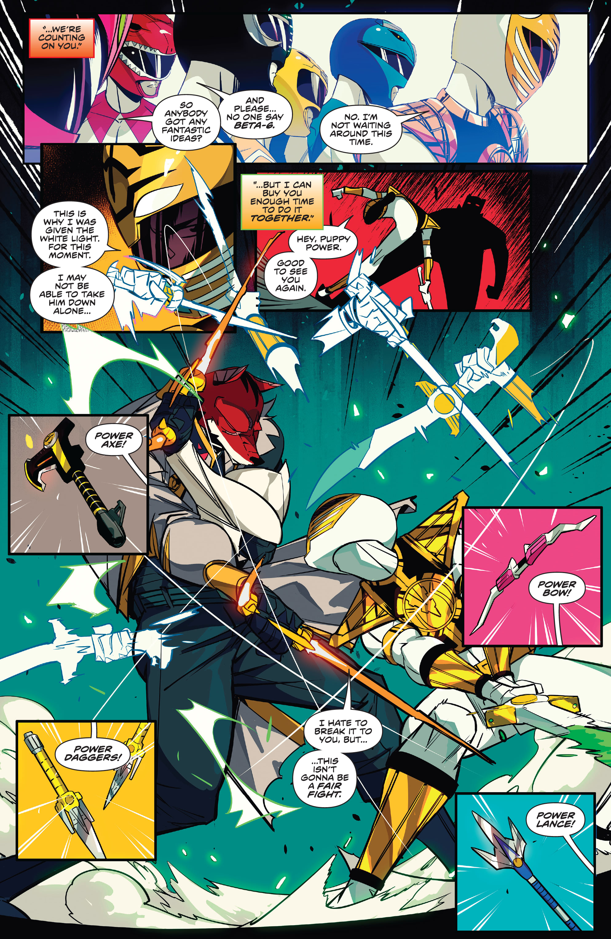 Read online Mighty Morphin Power Rangers comic -  Issue #49 - 12