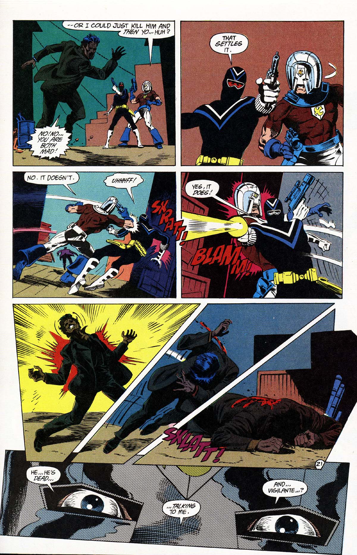 Read online Vigilante (1983) comic -  Issue #38 - 23