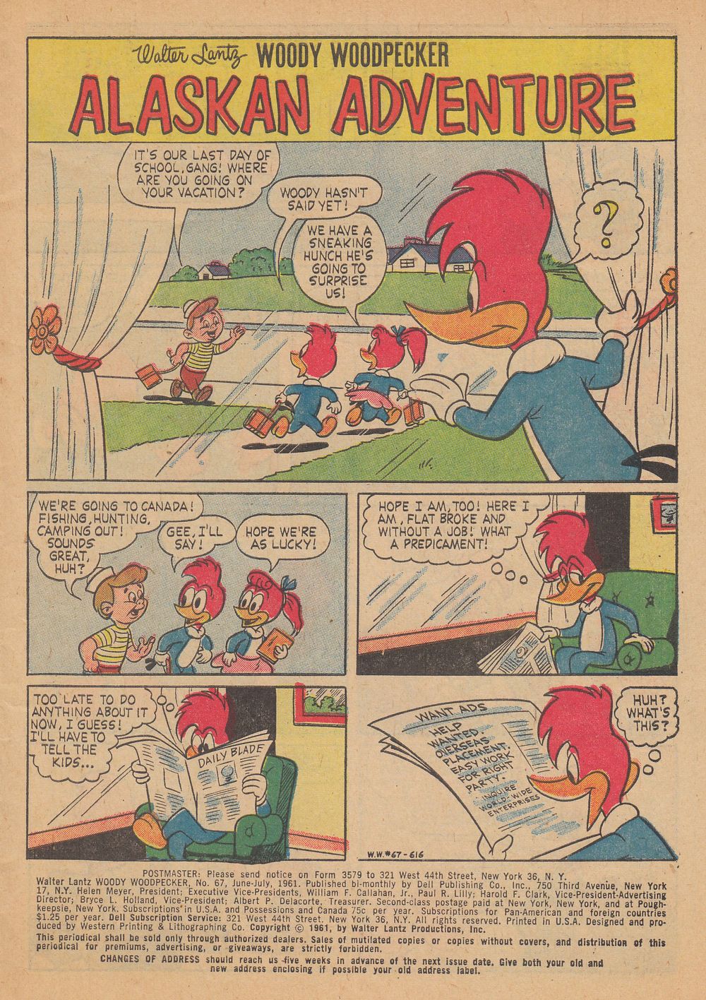 Read online Walter Lantz Woody Woodpecker (1952) comic -  Issue #67 - 3